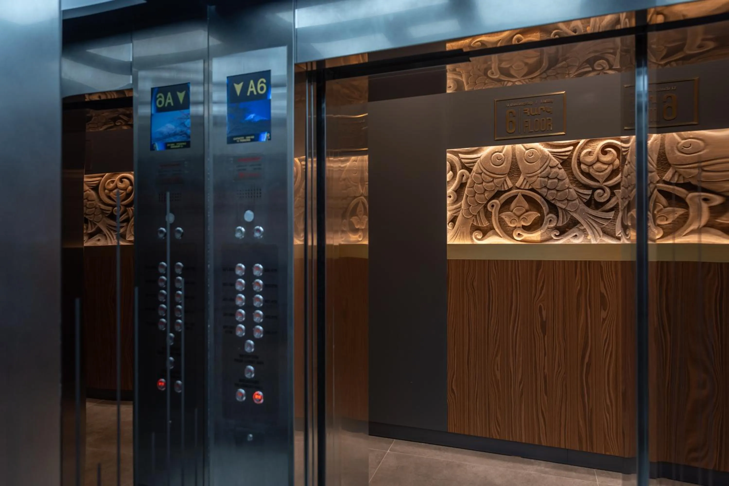 Decorative detail in Hayasa Hotel Yerevan