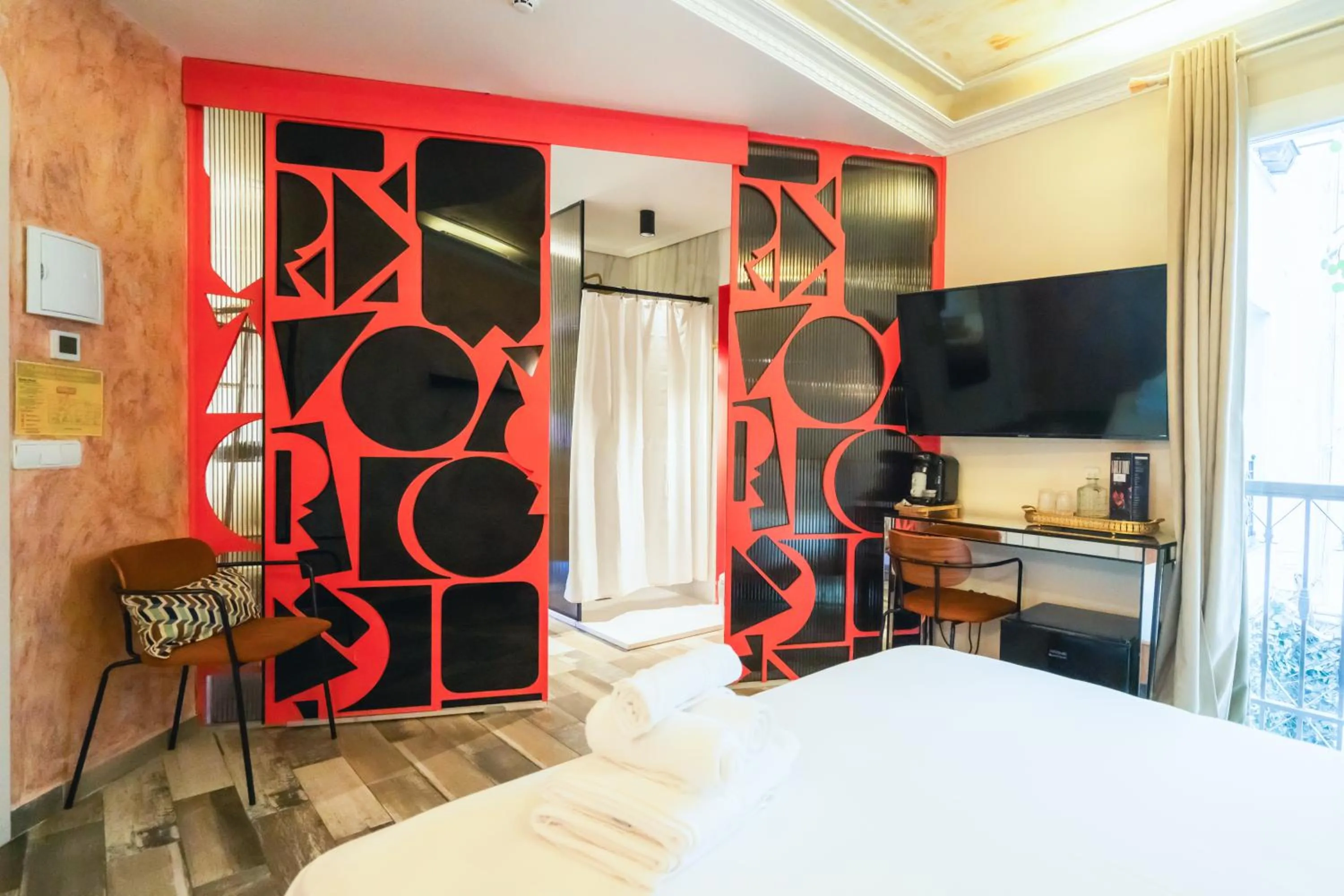 Bedroom, Bed in Abalú Design Boutique Hotel Gran Via