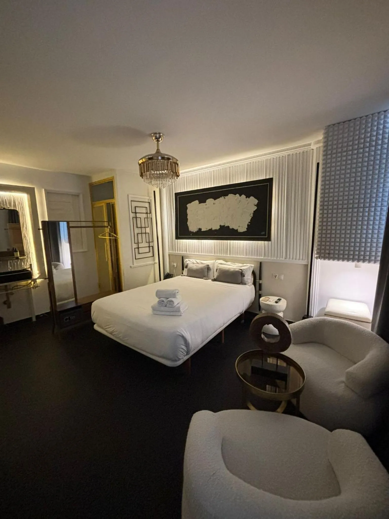 Bed in Abalú Design Boutique Hotel Gran Via