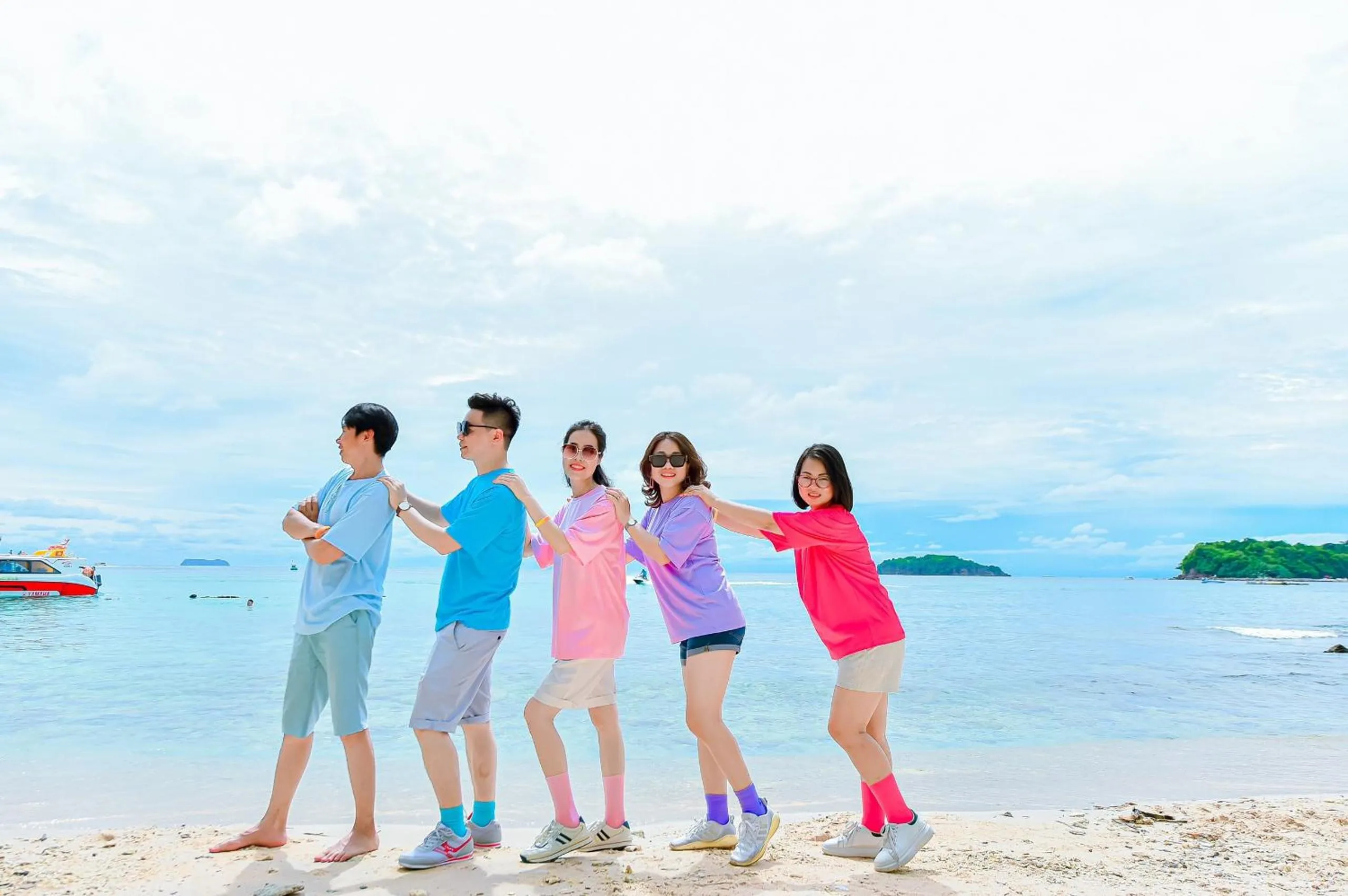 group of guests in Kalia Hotel