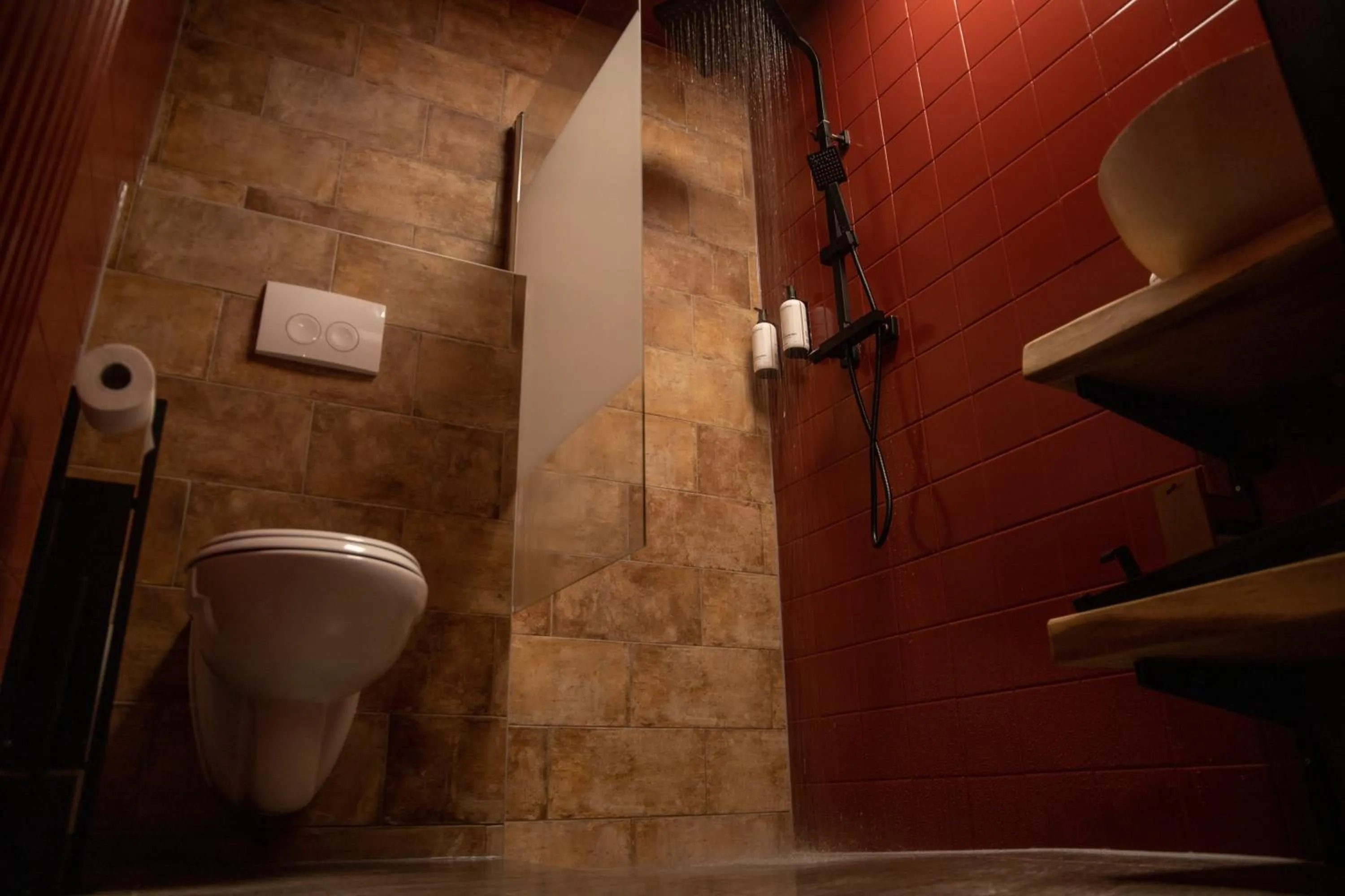 Shower in Hotel Four