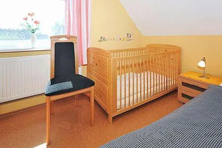 Bed in Ferienhaus Möwenweg