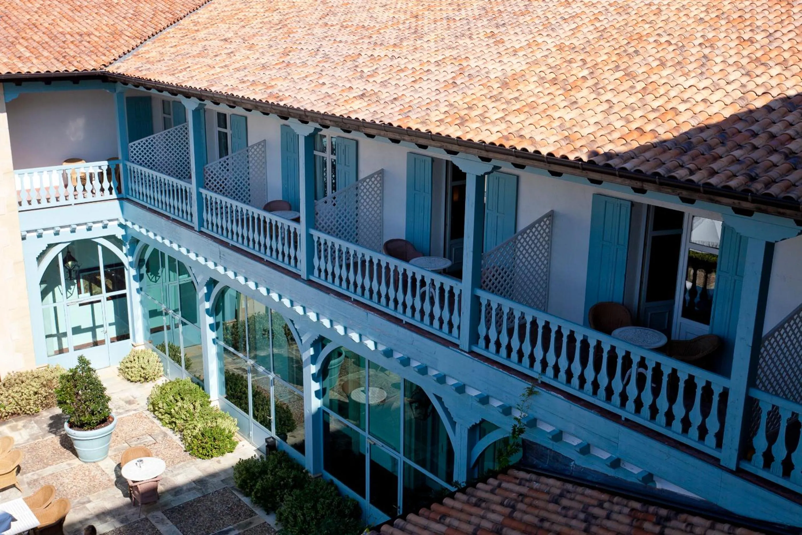 Balcony/Terrace in Hotel Palacio Urgoiti