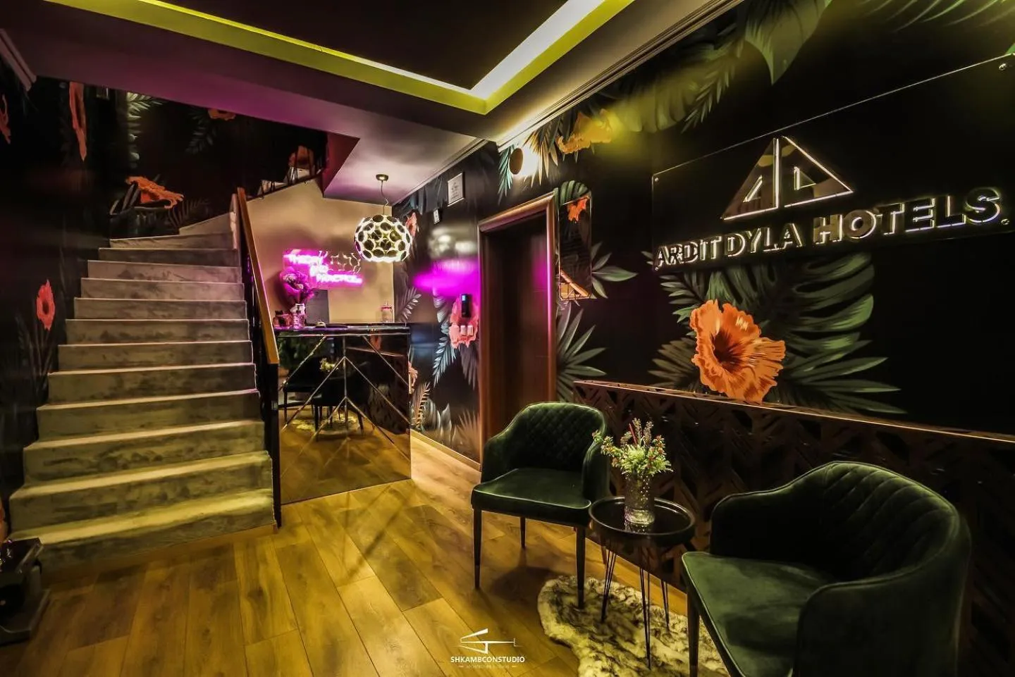 Property building in Hotel Driada