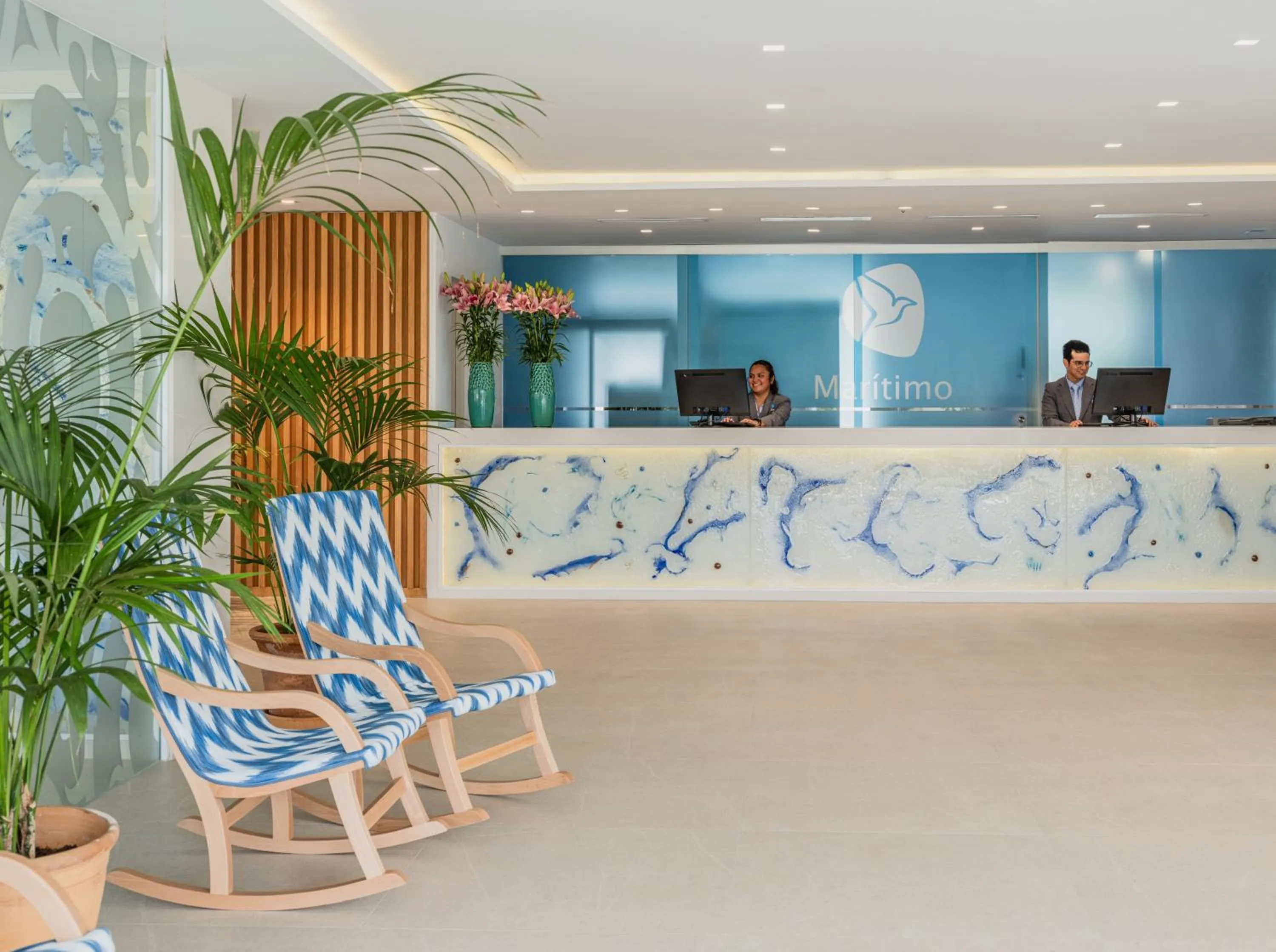 Lobby or reception in Grupotel Maritimo