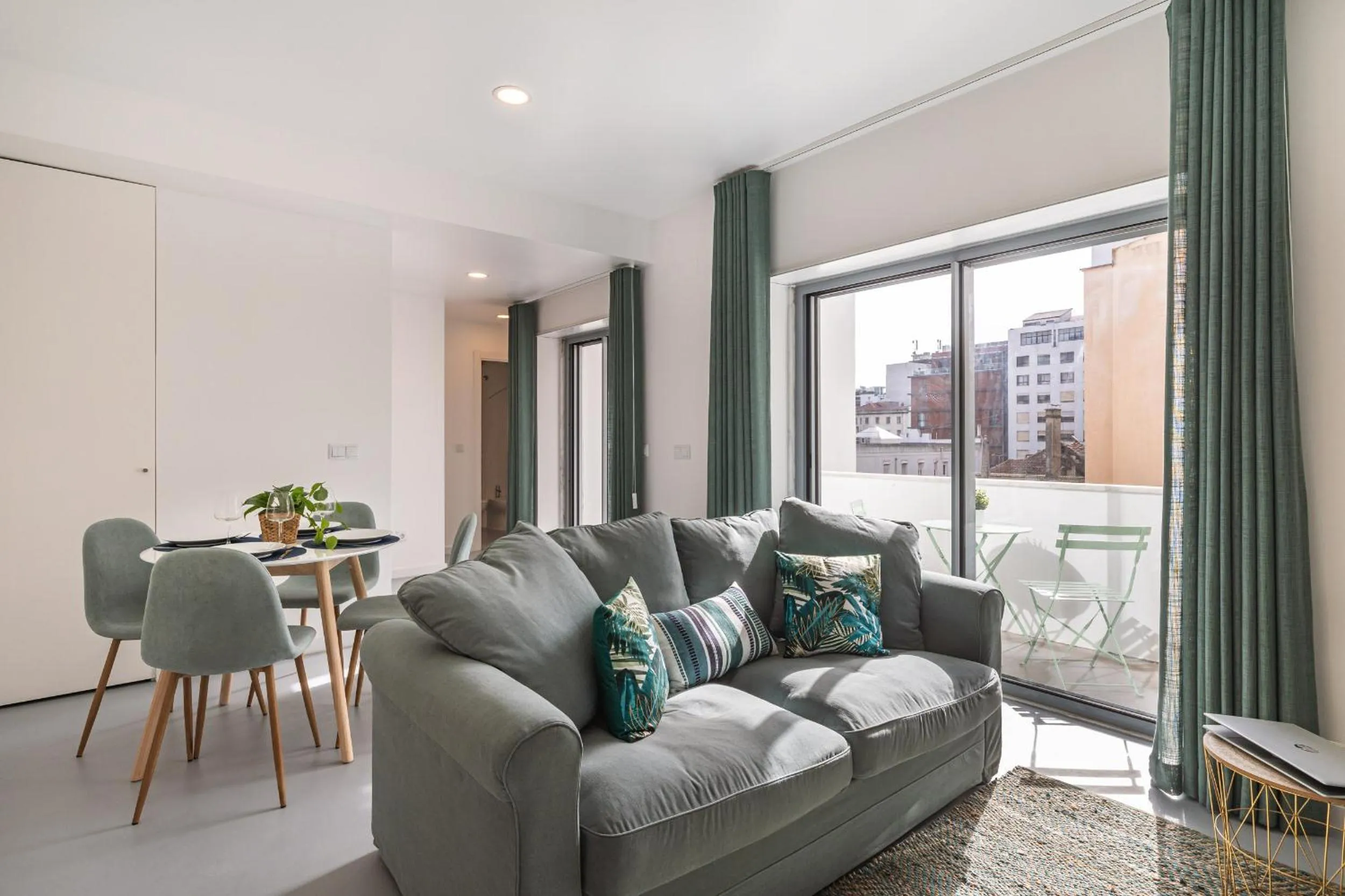 Living room in Succeed Campo Pequeno Apartments