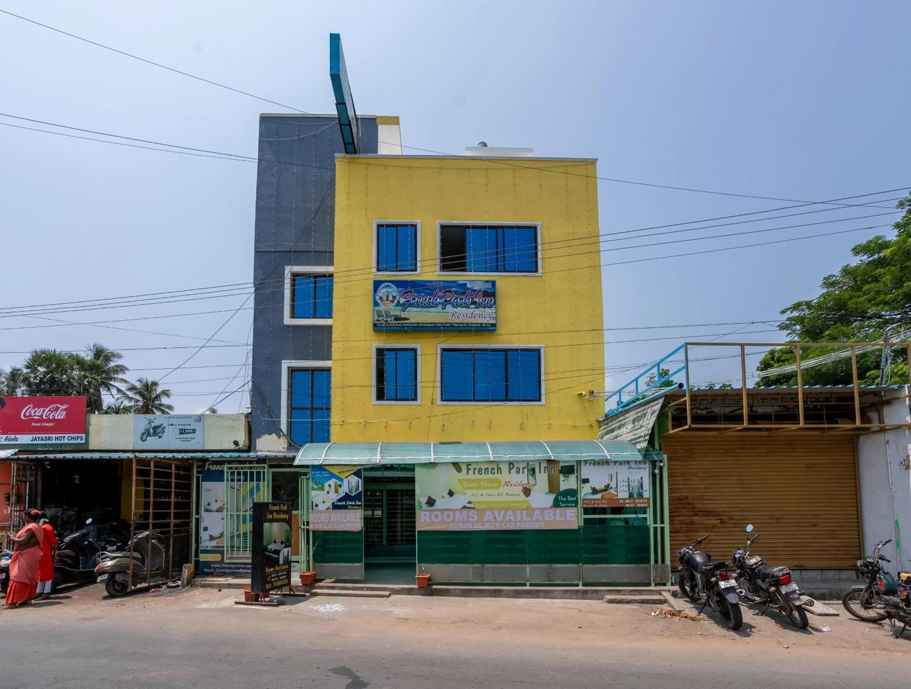 Property building in French Park Inn