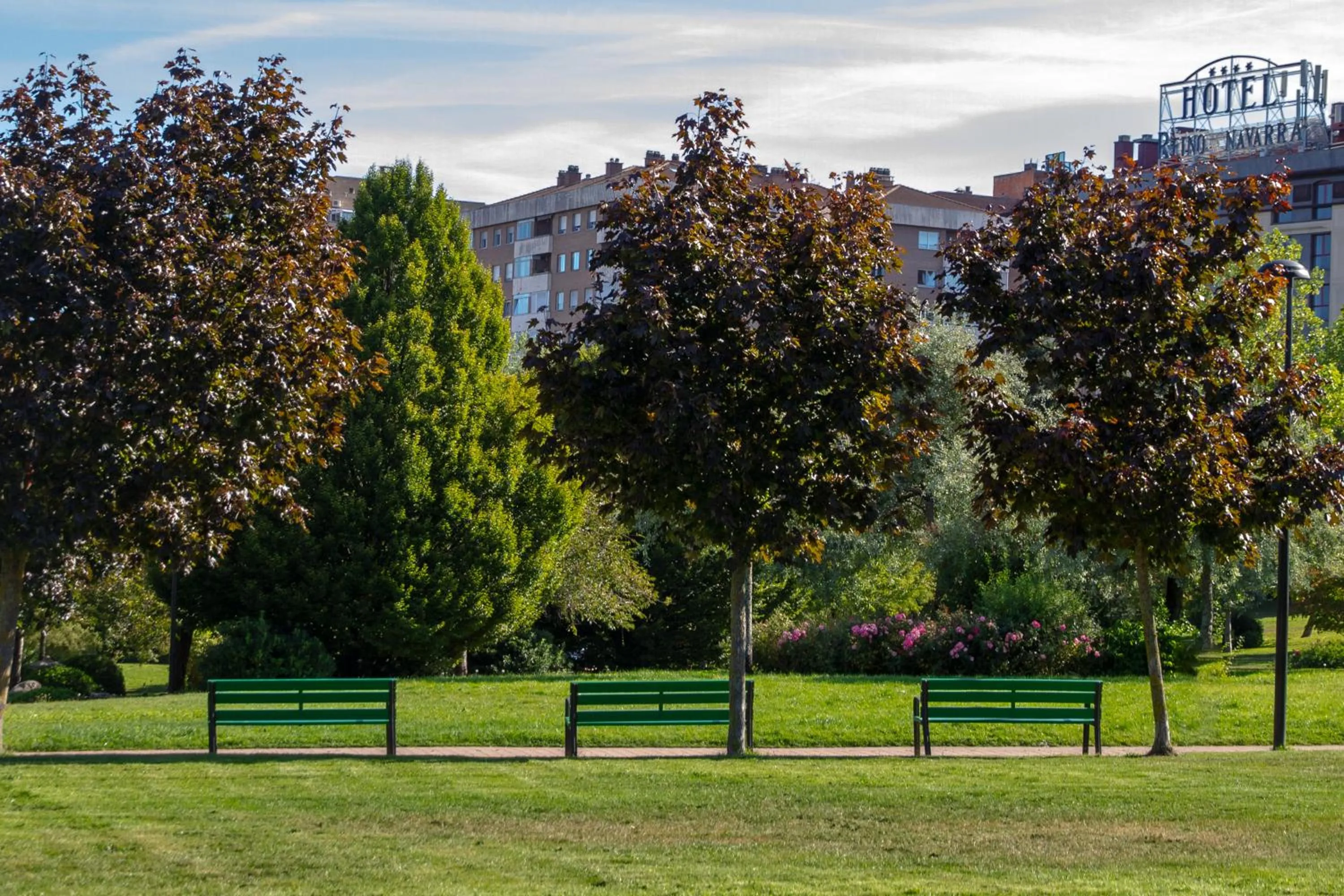 Garden in Sancho Ramirez