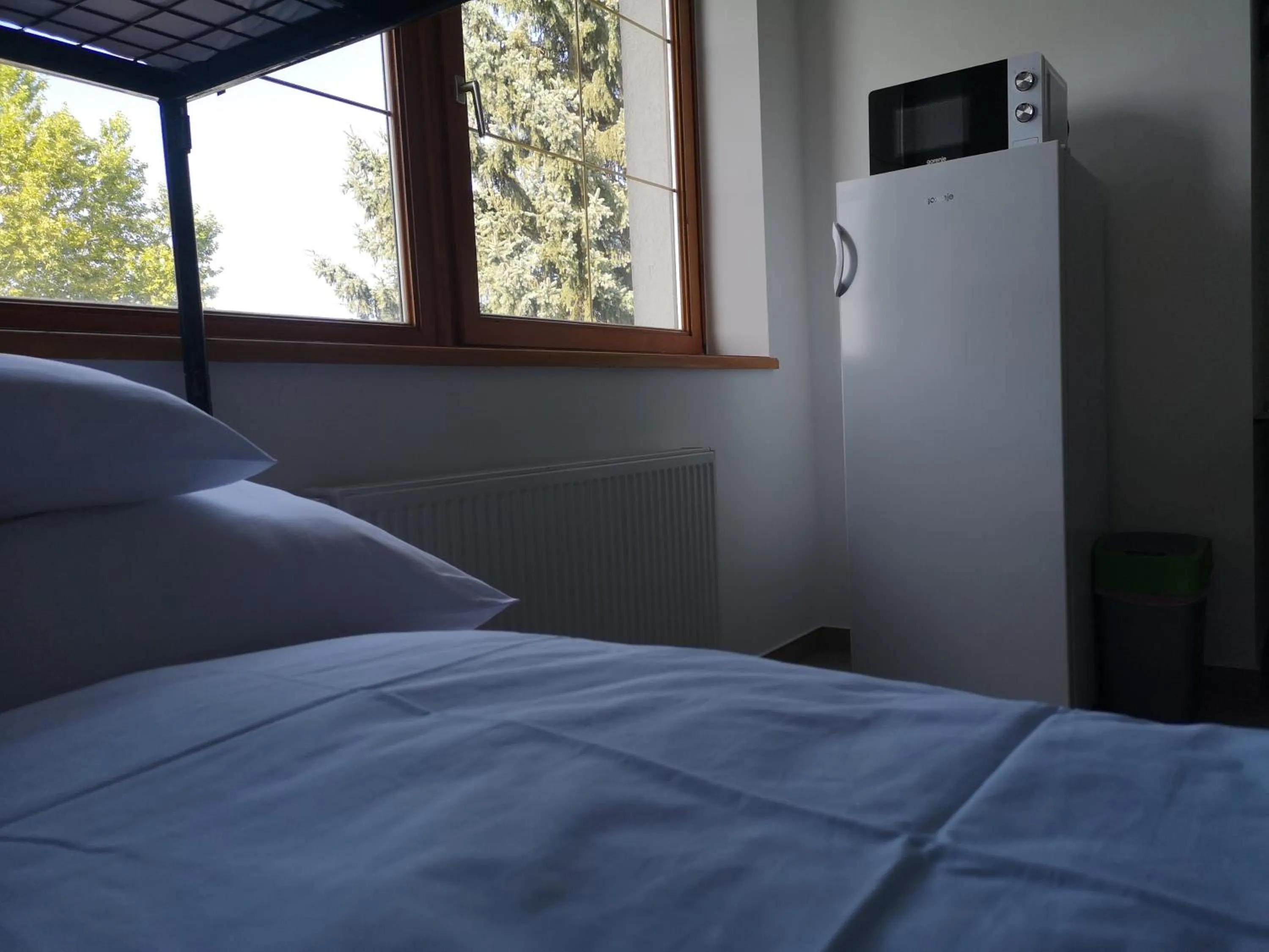 Bed in Ecostel Budaörs