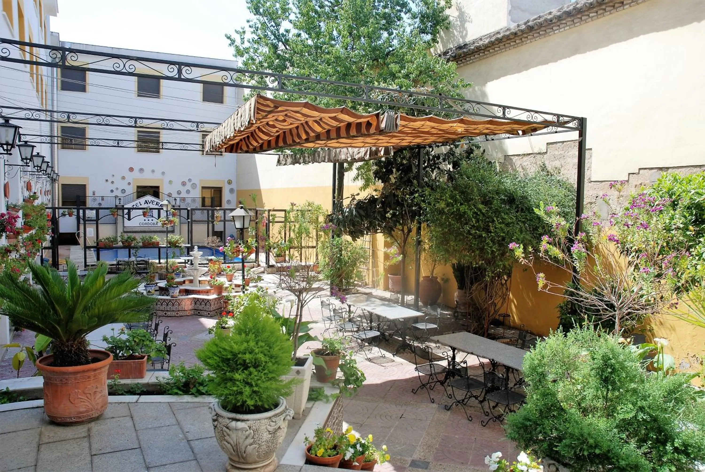 Patio in Hotel Averroes