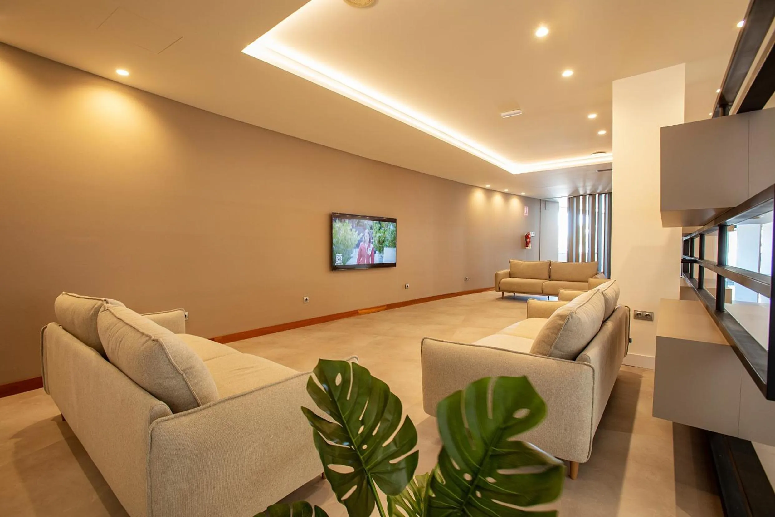 Communal lounge/ TV room in Vértice Indalo Almería