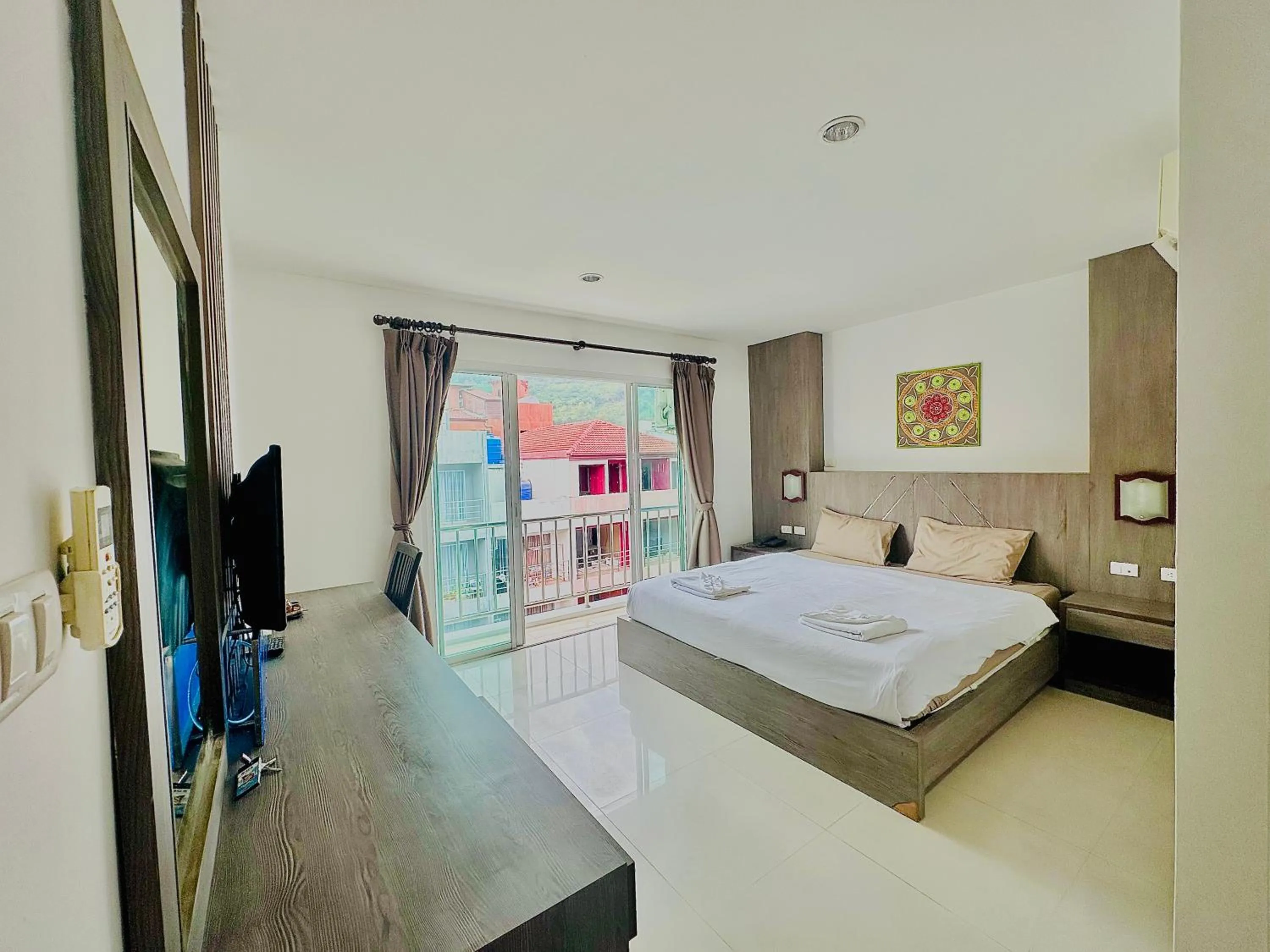 Bed in Cocoon Patong Hotel