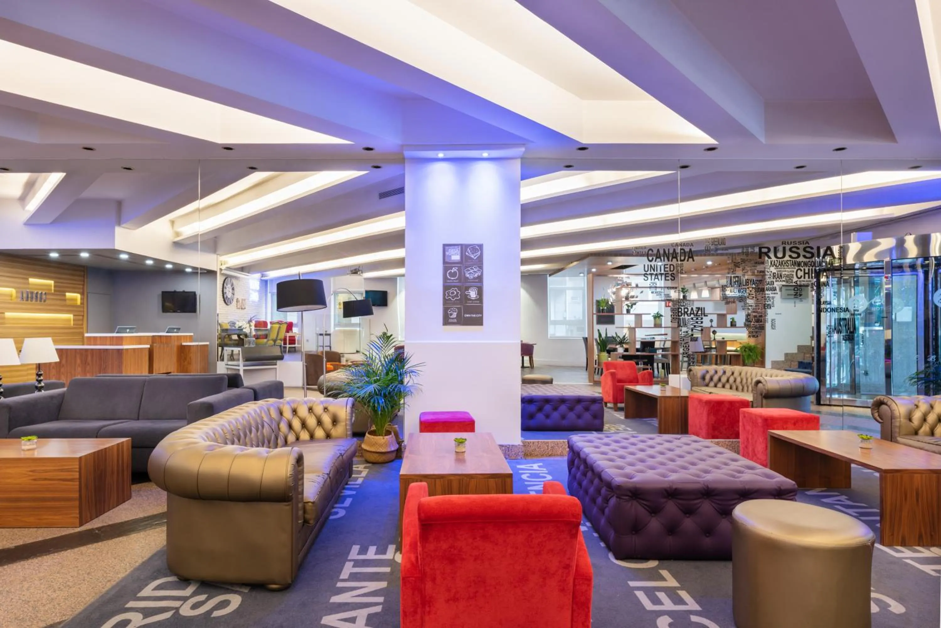 Lounge or bar in Exe Coruña