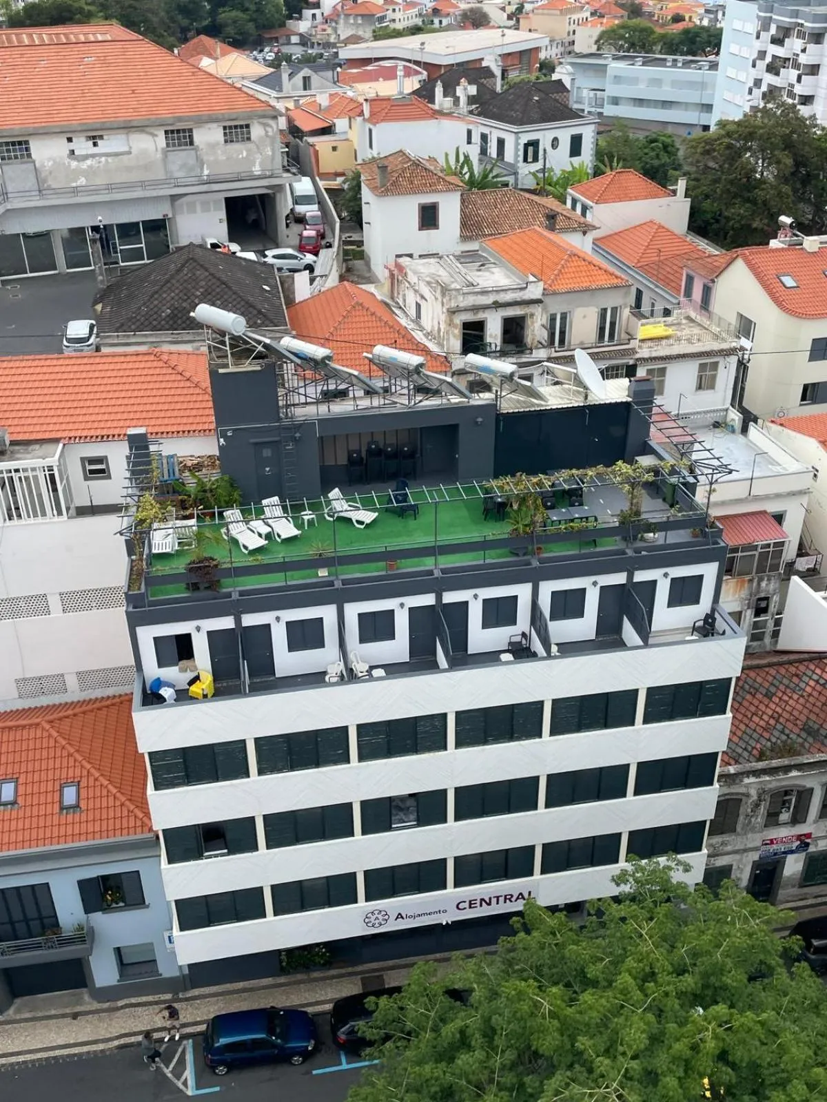 Bird's eye view in Alojamento Central I - Funchal