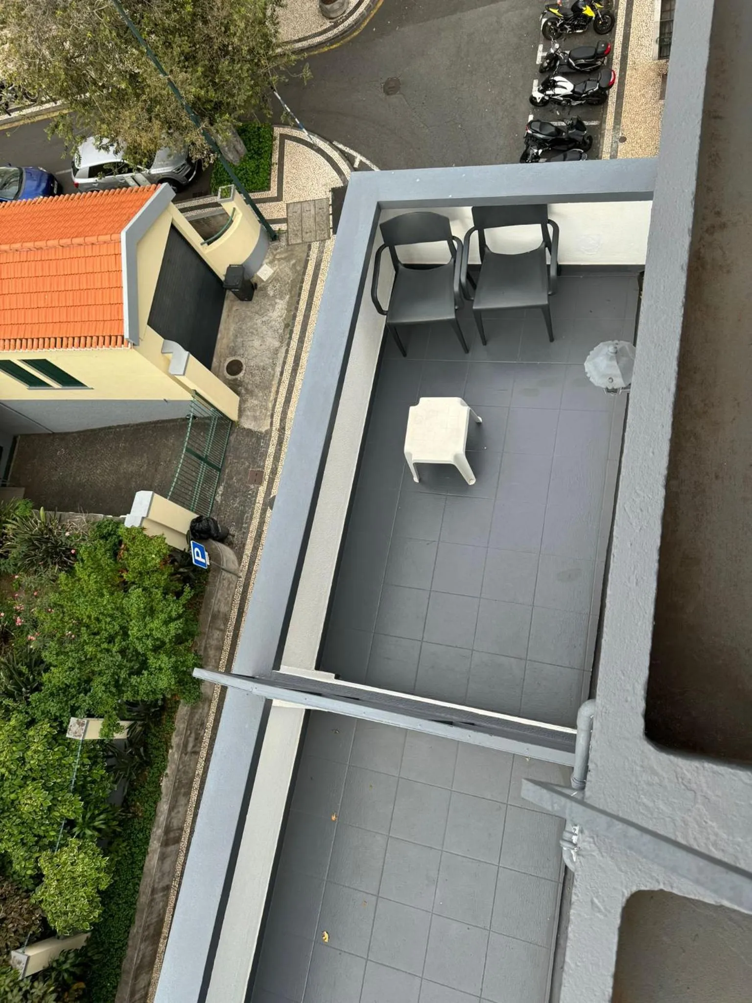 Balcony/Terrace in Alojamento Central I - Funchal