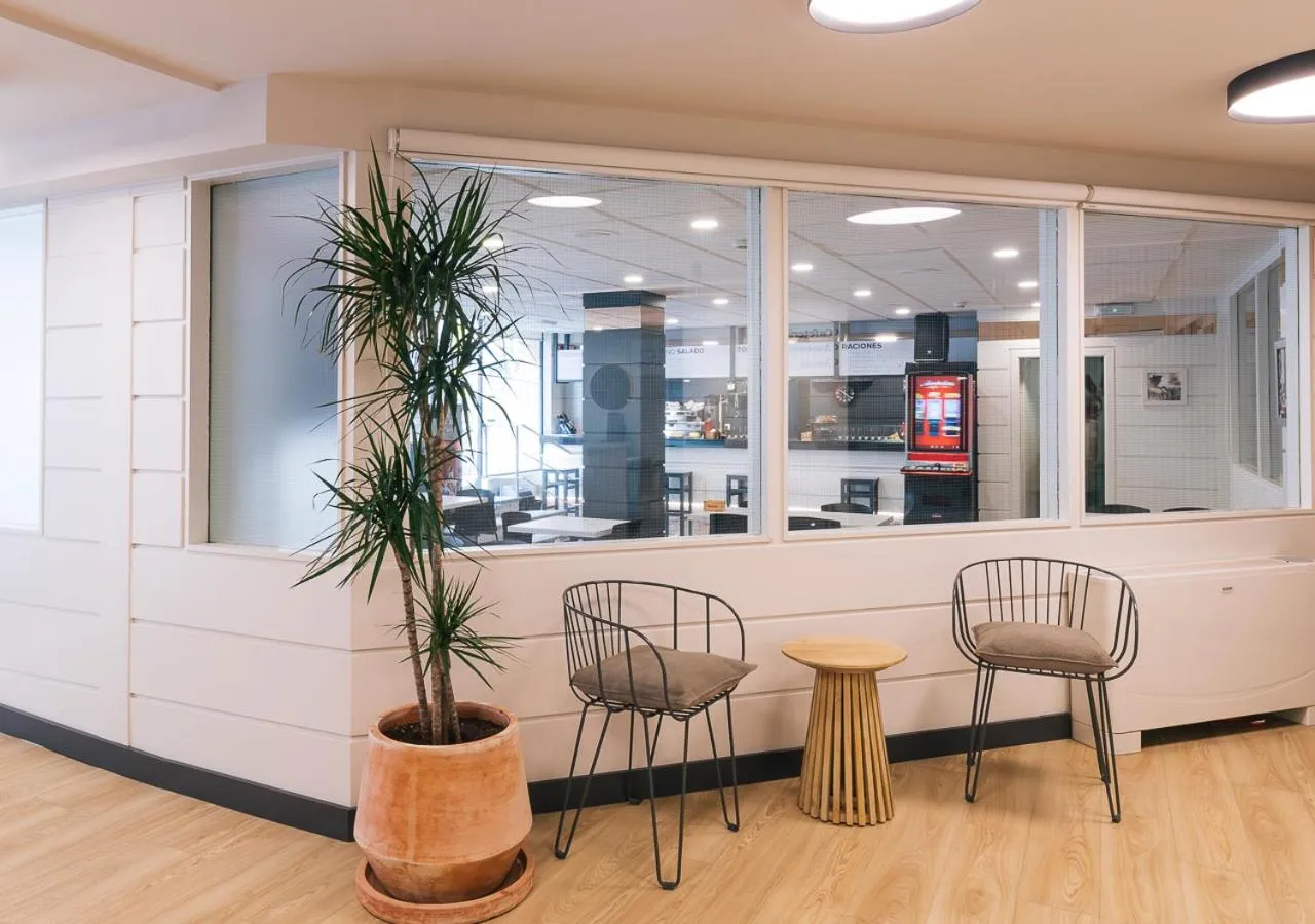 Lobby or reception in Hotel Burlada