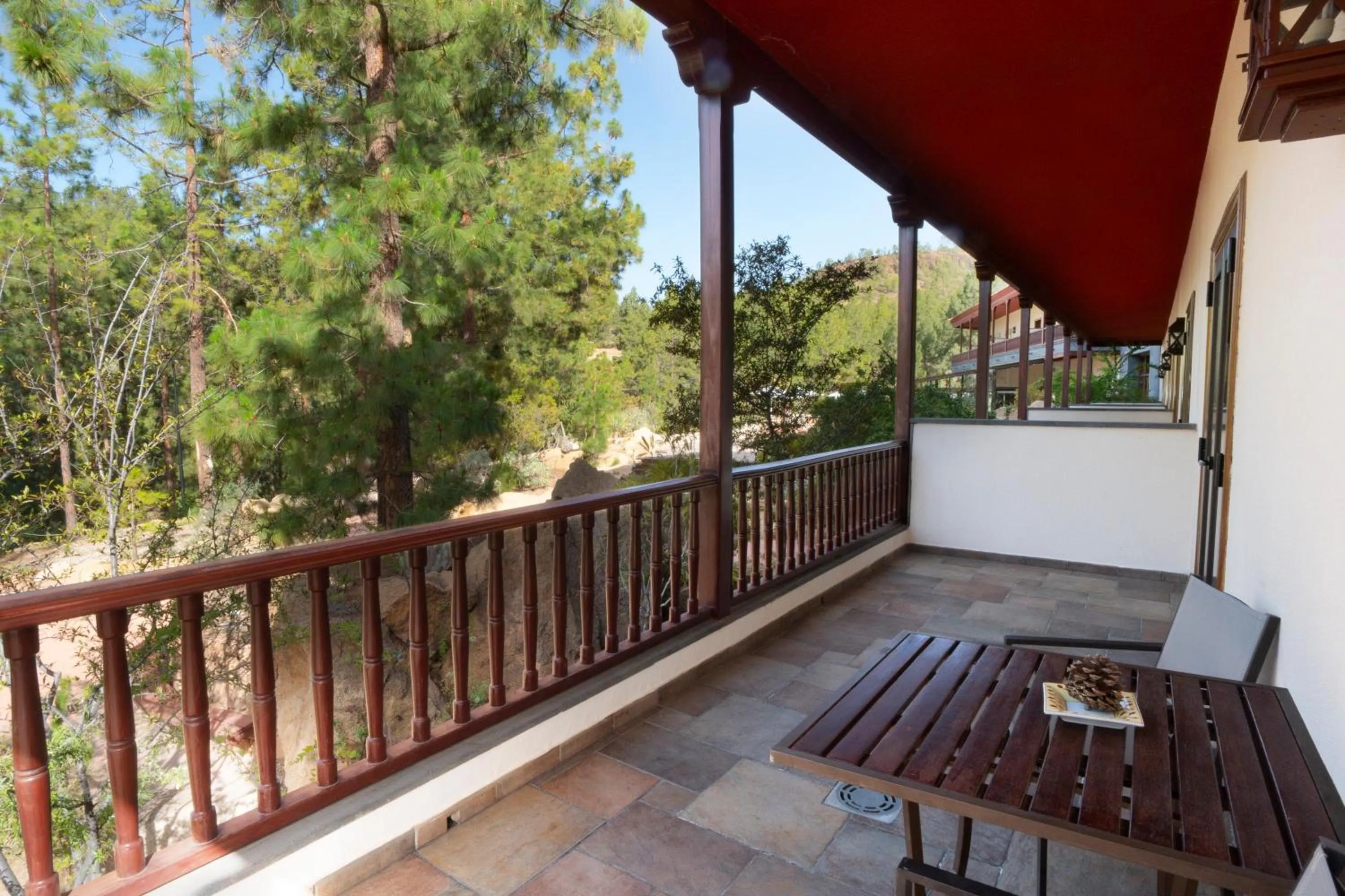 Balcony/Terrace in Hotel Spa Villalba