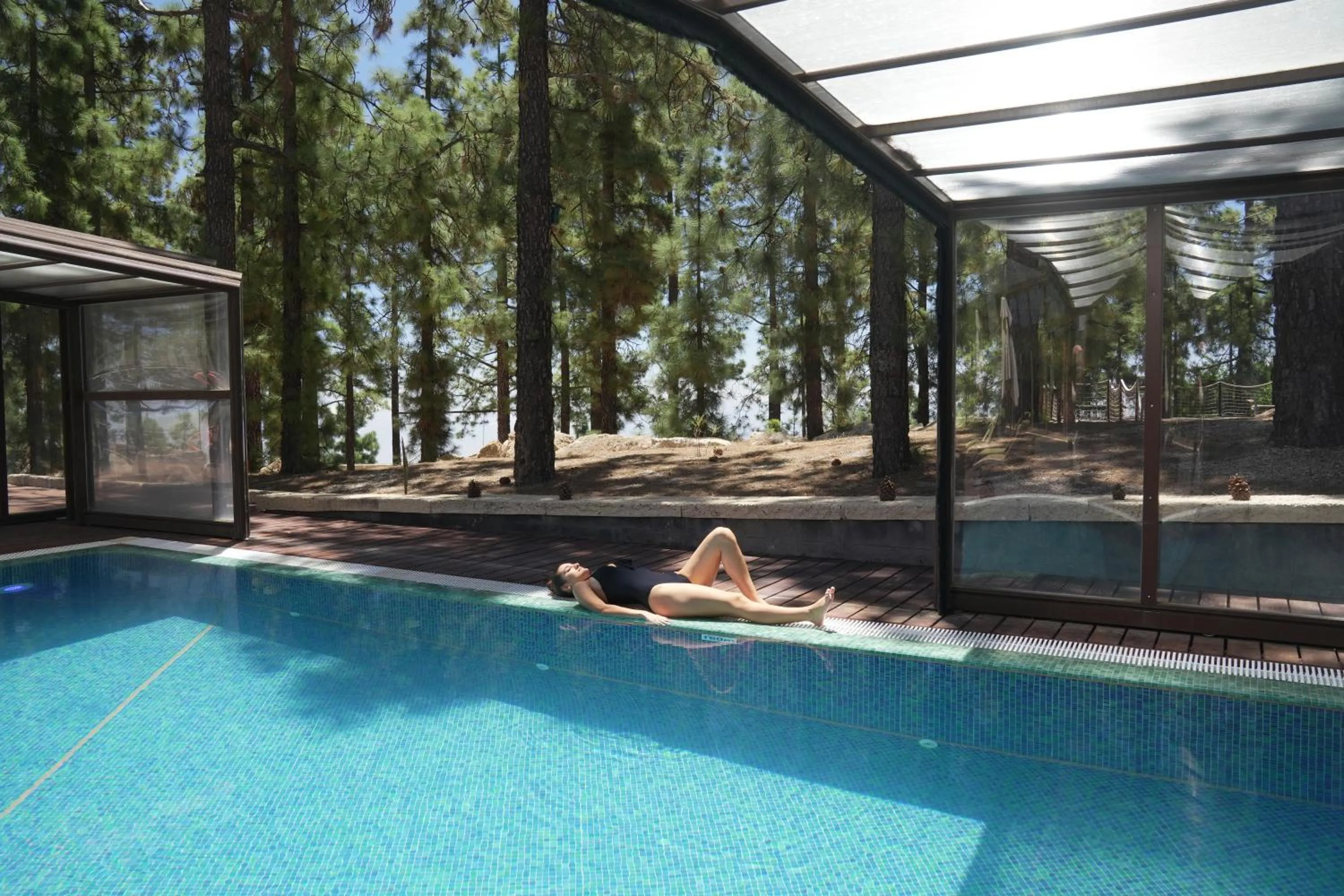 Natural landscape in Hotel Spa Villalba