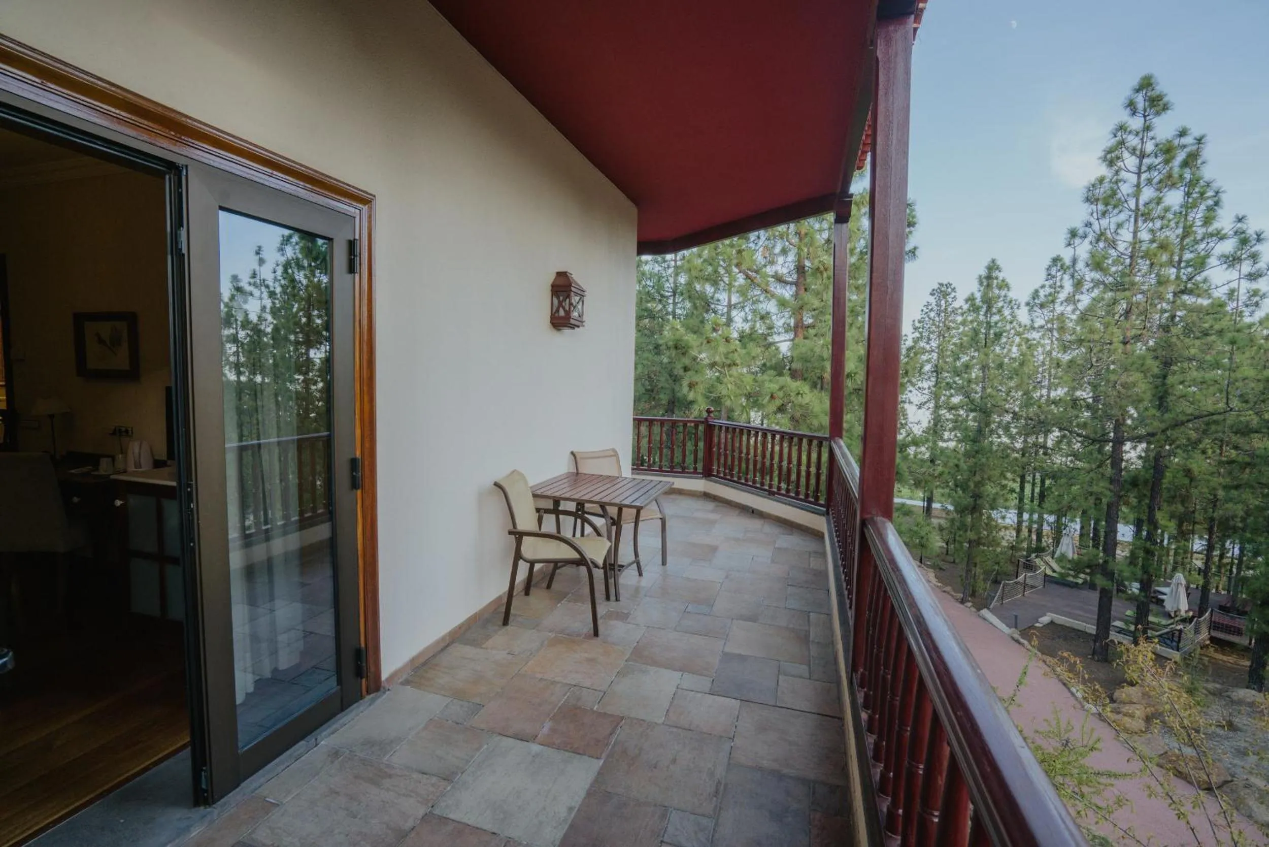 Balcony/Terrace in Hotel Spa Villalba