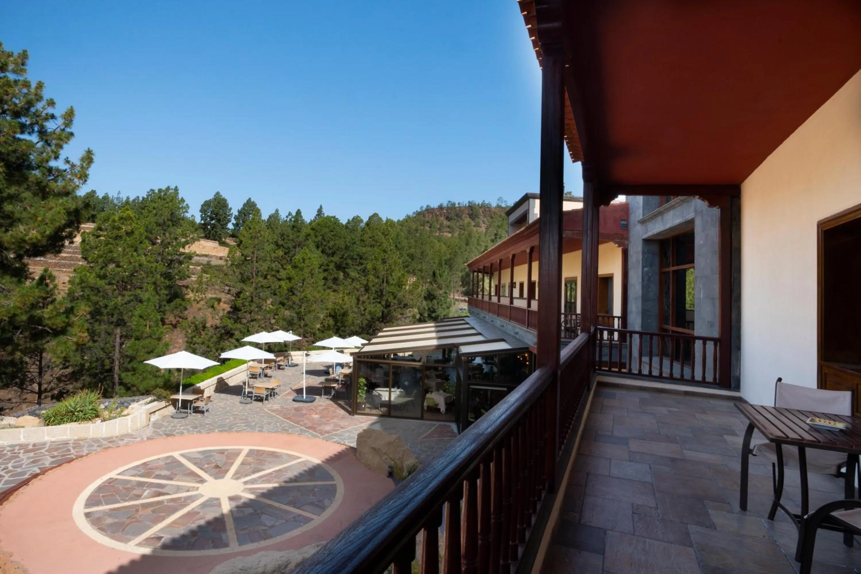 Natural landscape in Hotel Spa Villalba