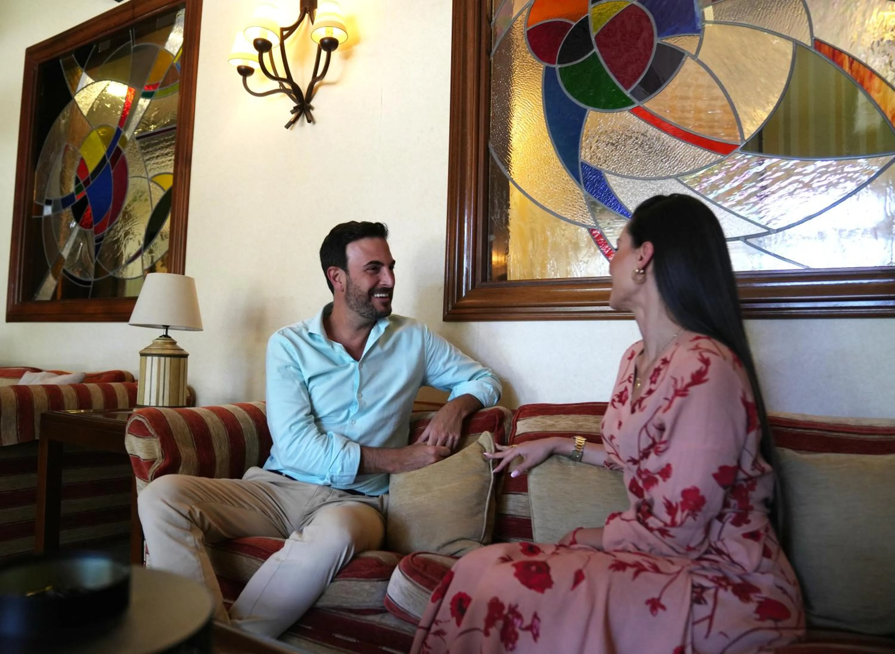 Living room in Hotel Spa Villalba