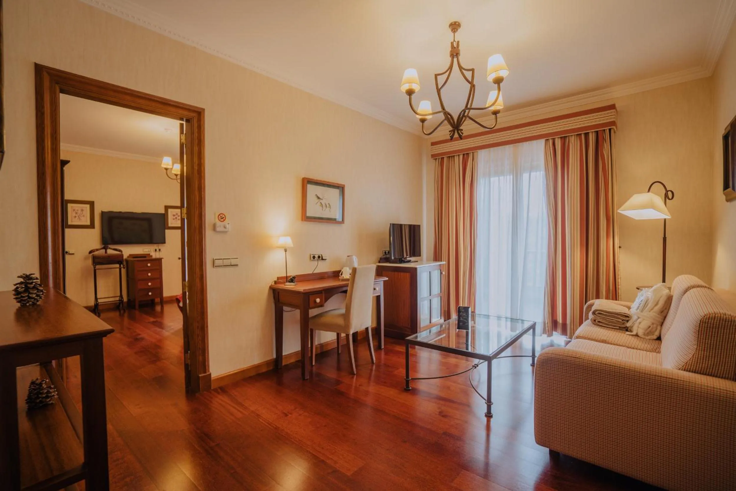 Living room in Hotel Spa Villalba