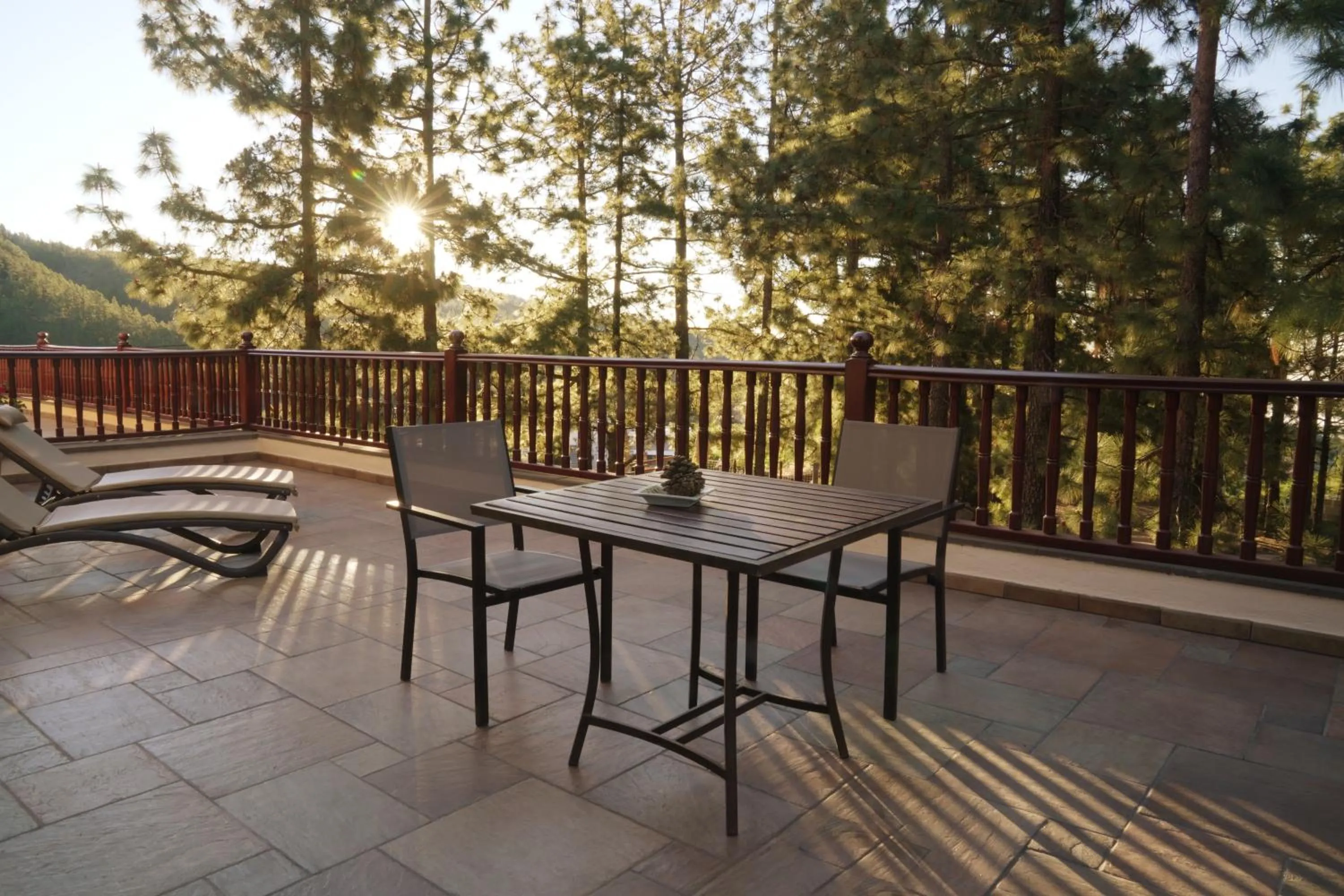 Natural landscape in Hotel Spa Villalba