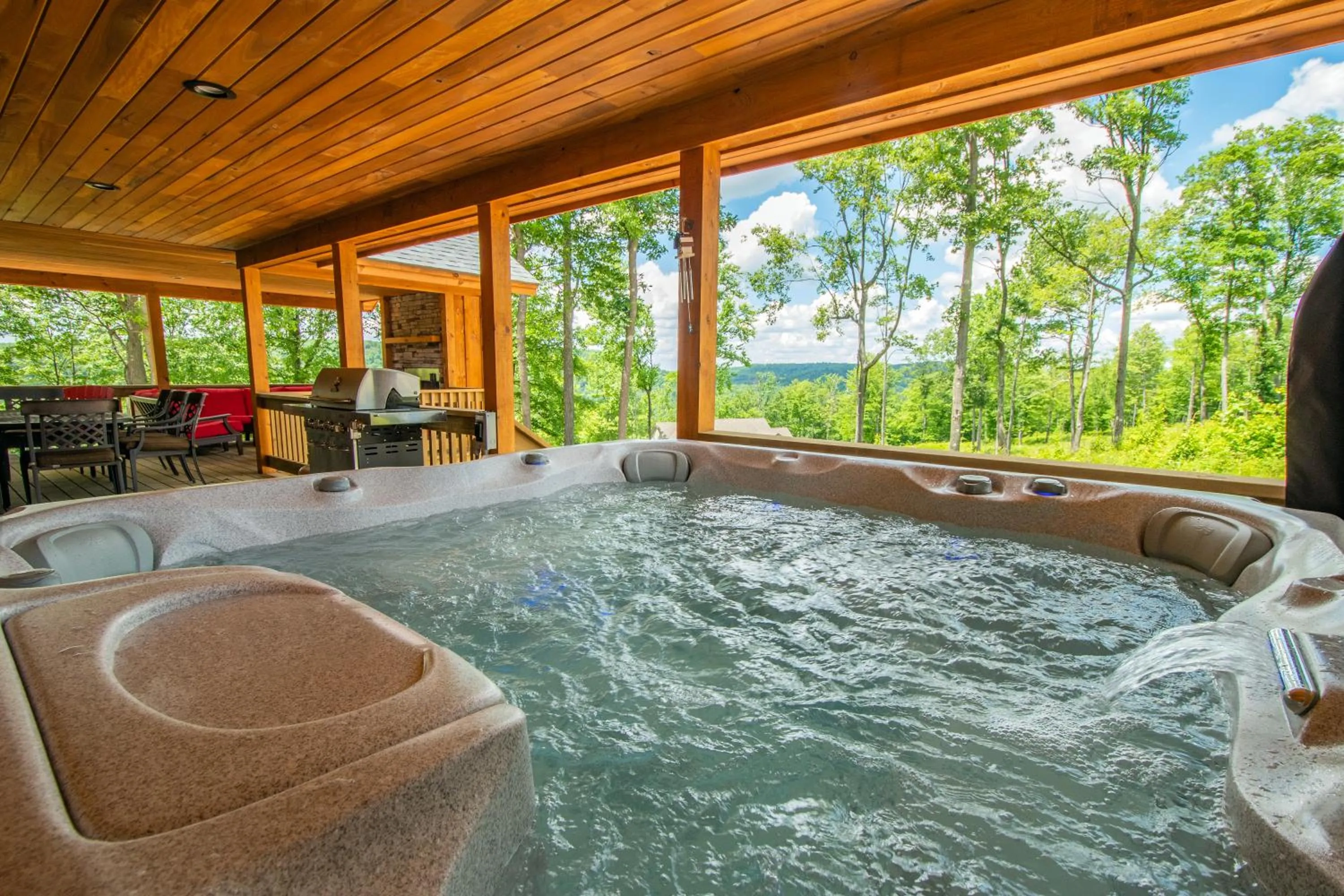 Property building in CJs Mountain Lodge