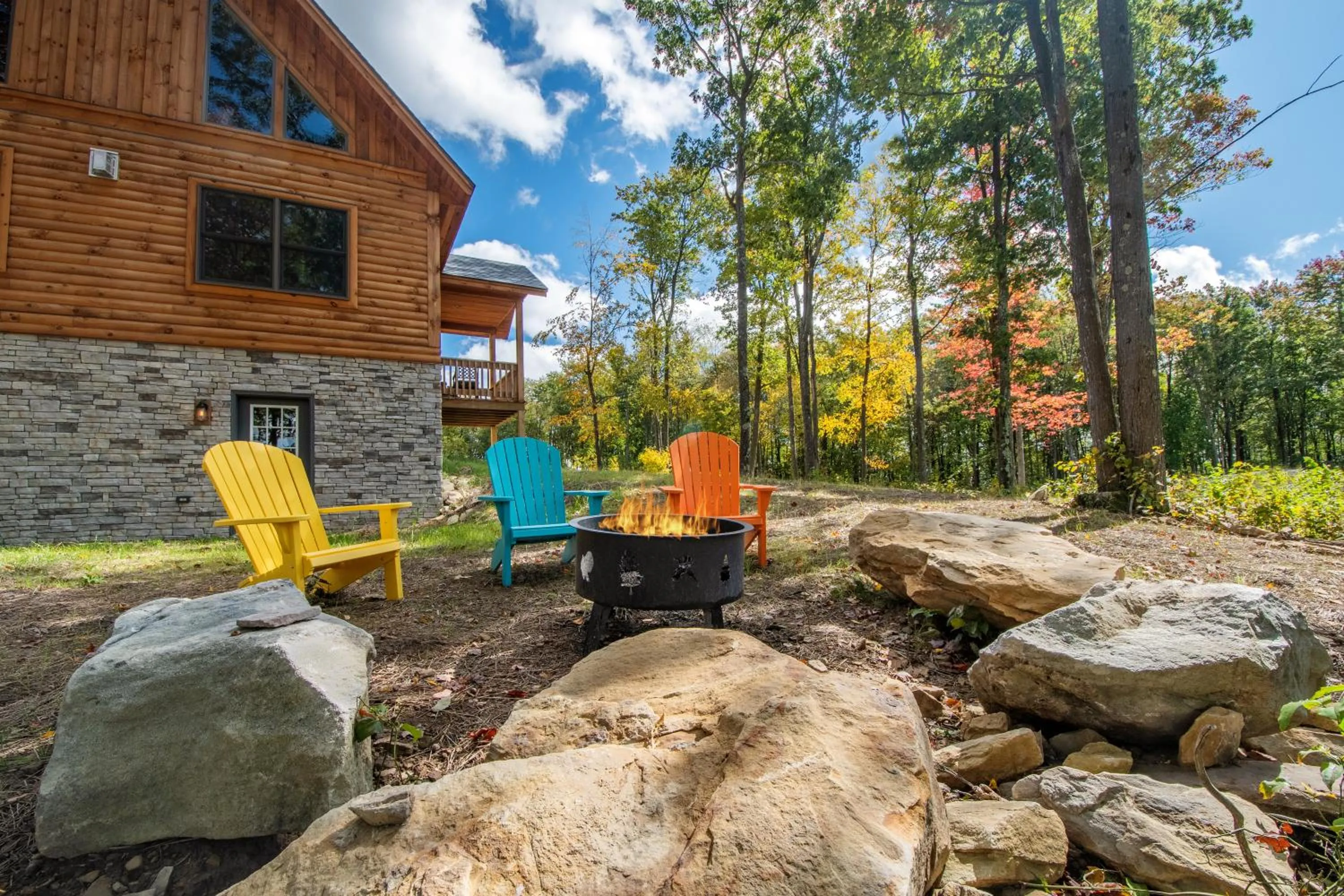Property building in CJs Mountain Lodge