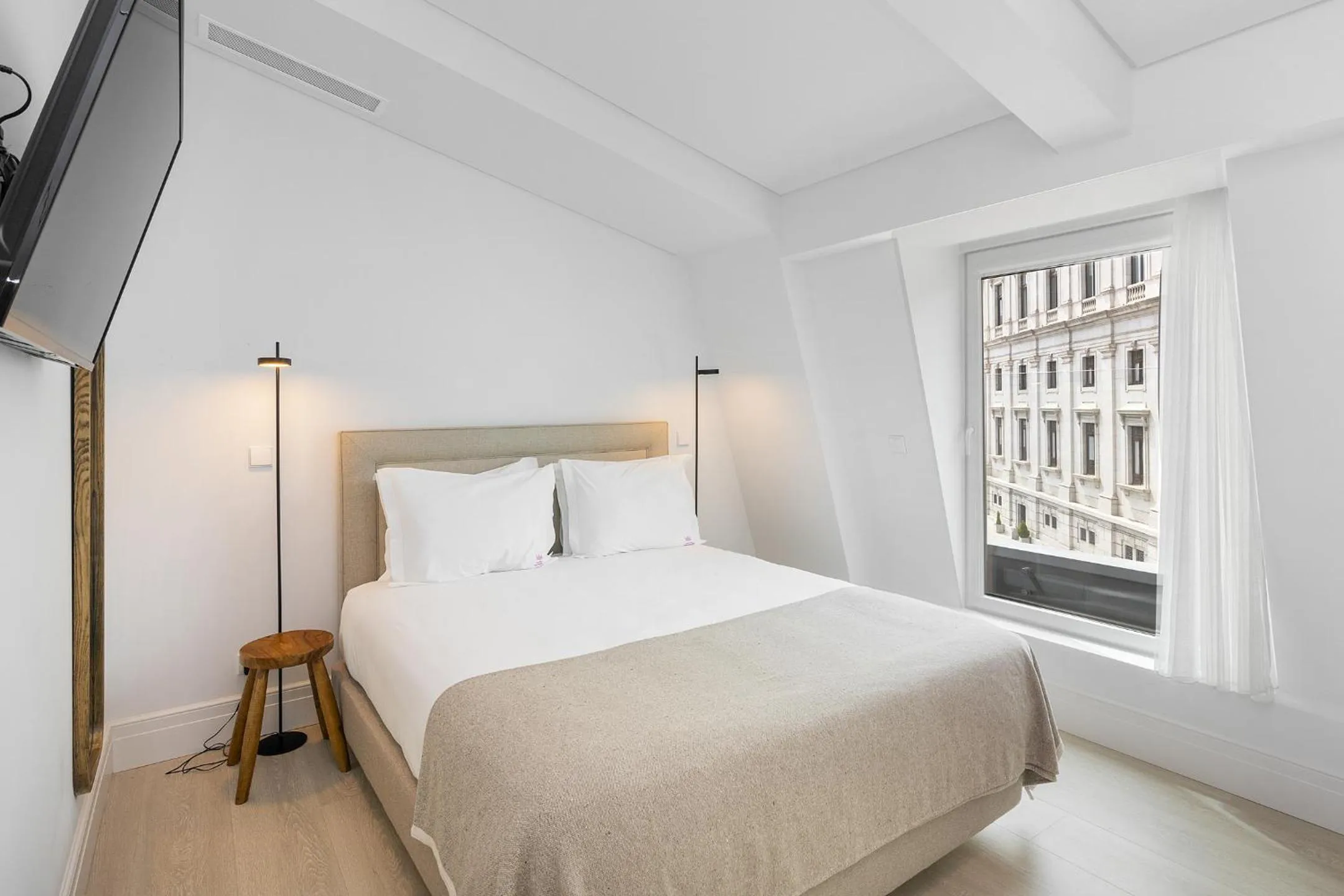 Bed in Les Deux Mariettes Apartments & Suites