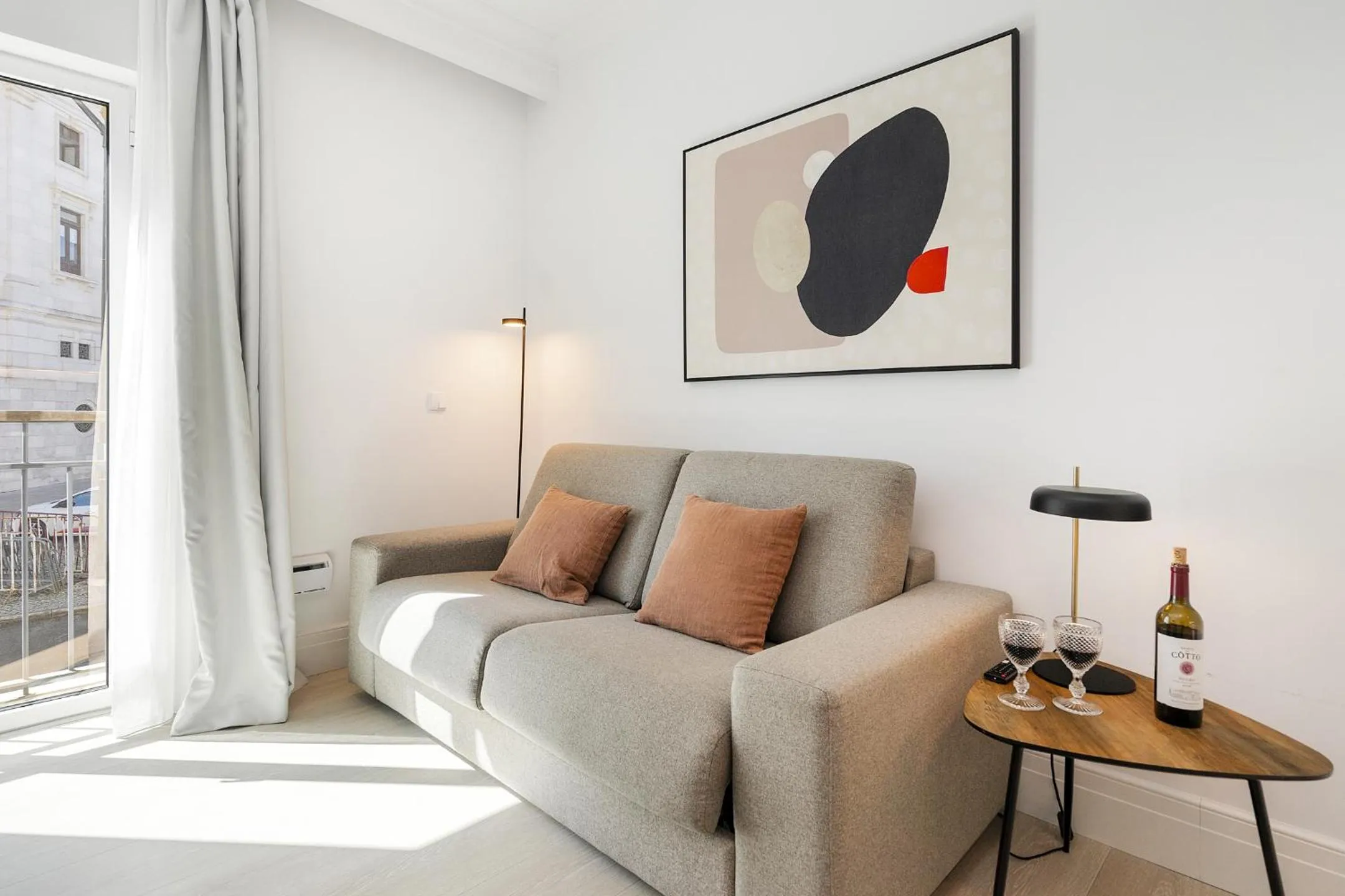 Living room in Les Deux Mariettes Apartments & Suites