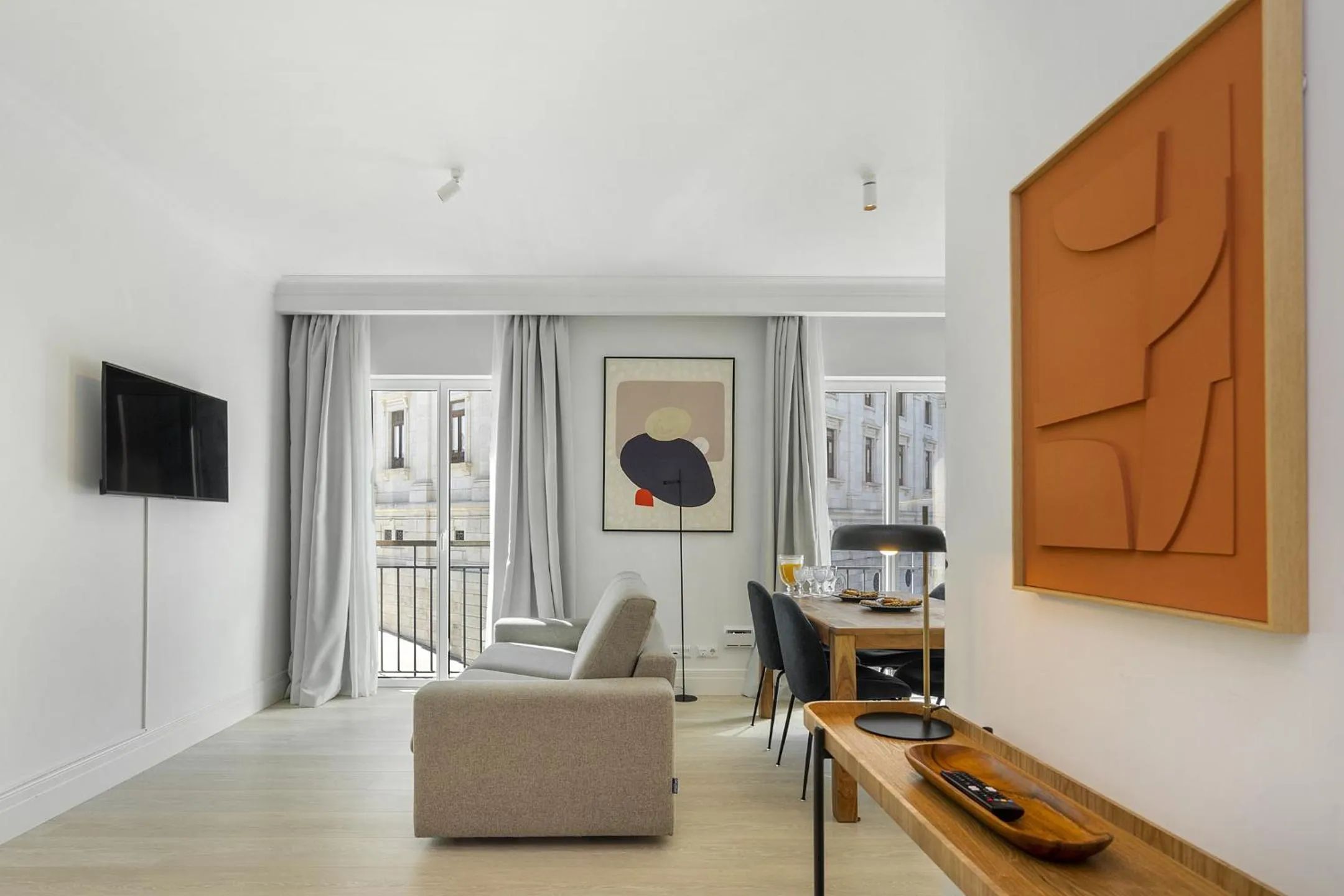 Living room in Les Deux Mariettes Apartments & Suites