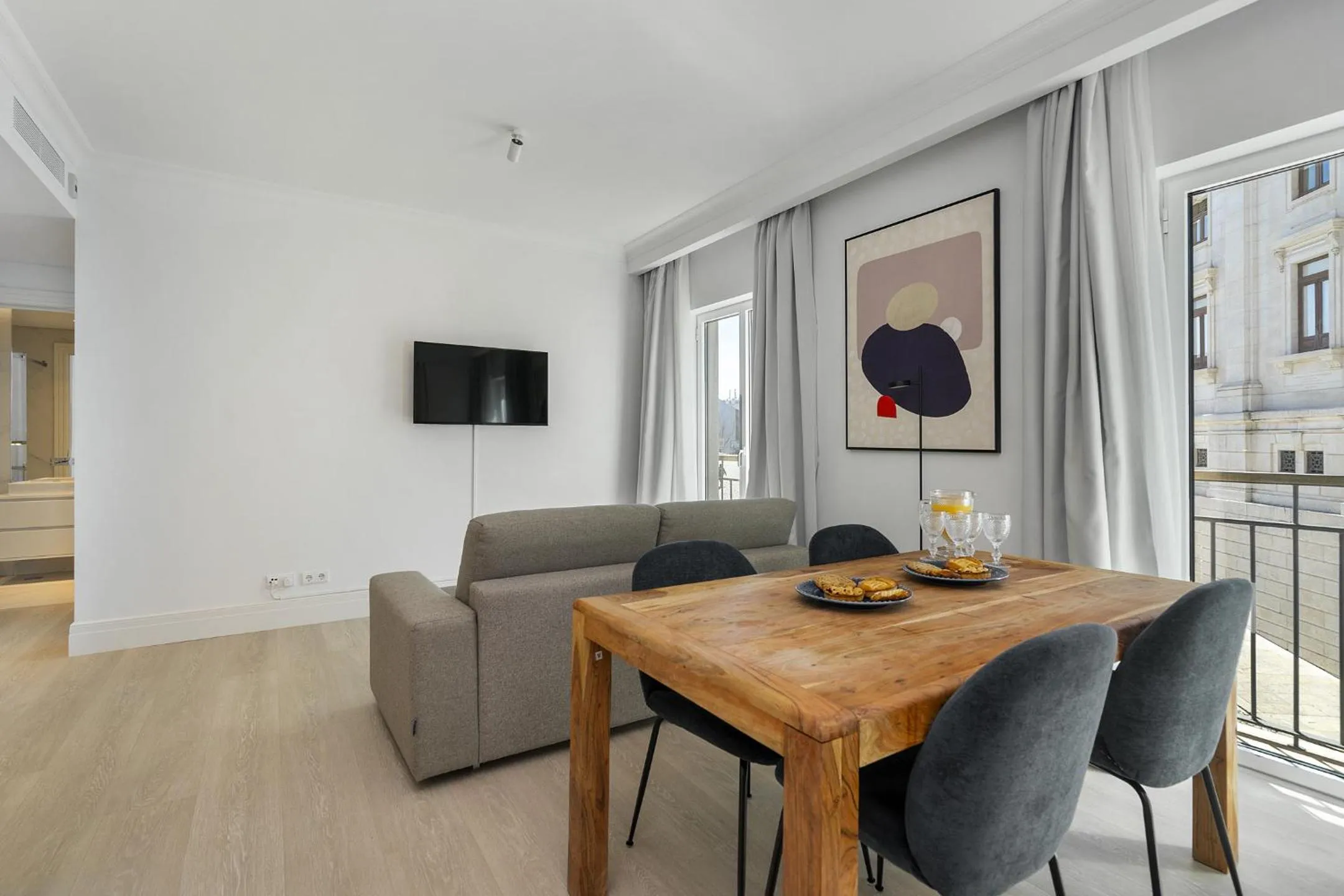 Living room in Les Deux Mariettes Apartments & Suites