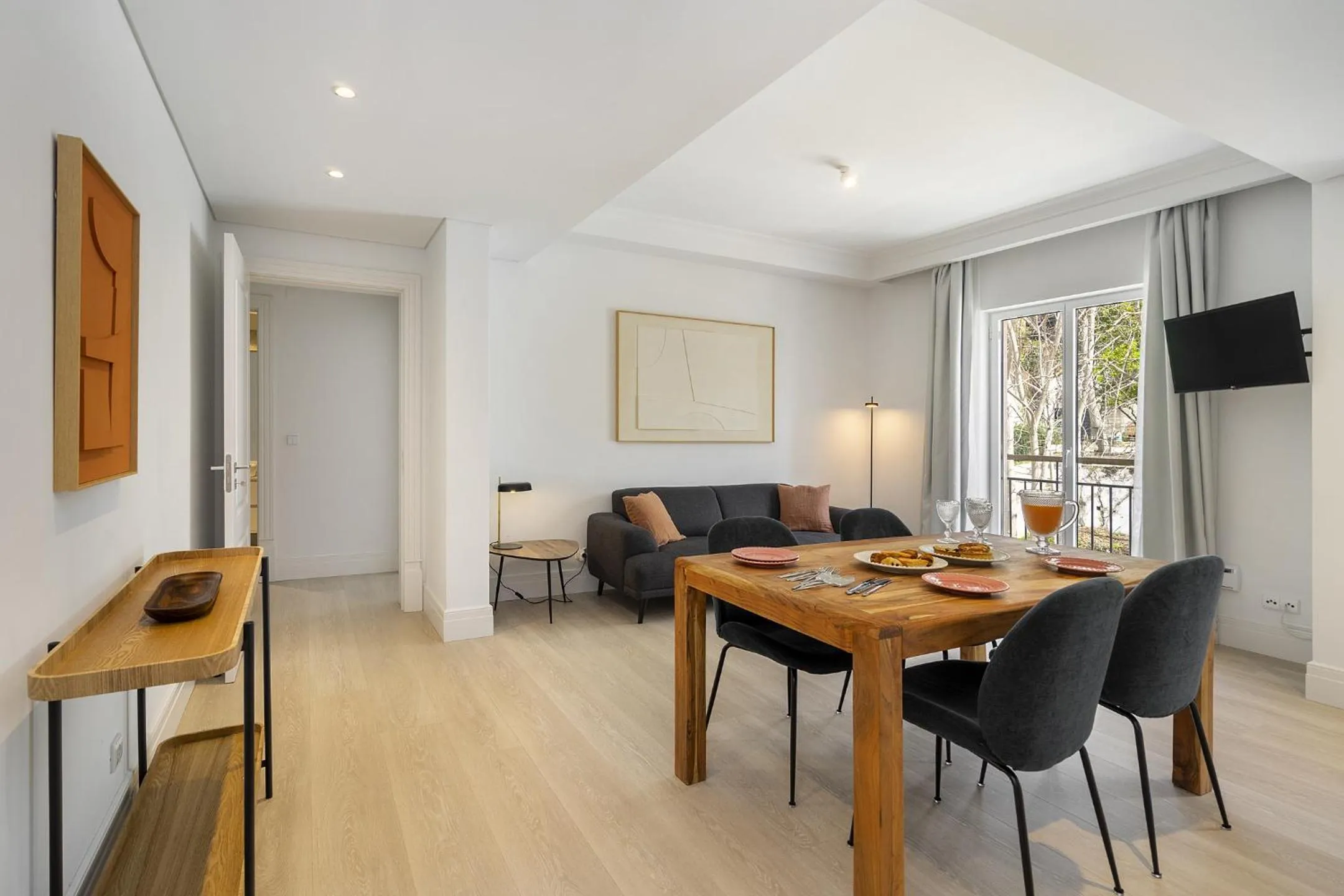 Living room in Les Deux Mariettes Apartments & Suites