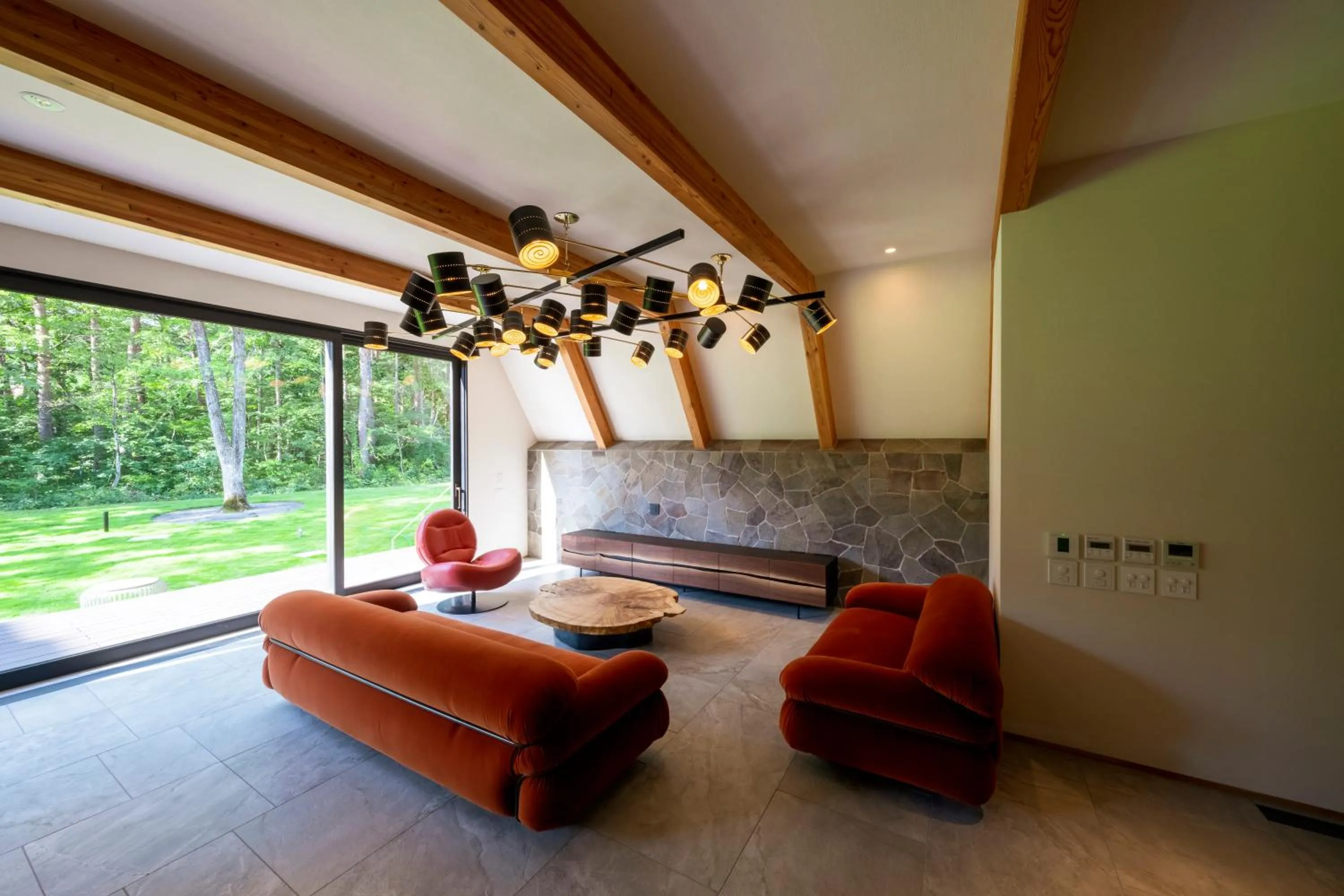 Living room in KanollyResorts Hakuba