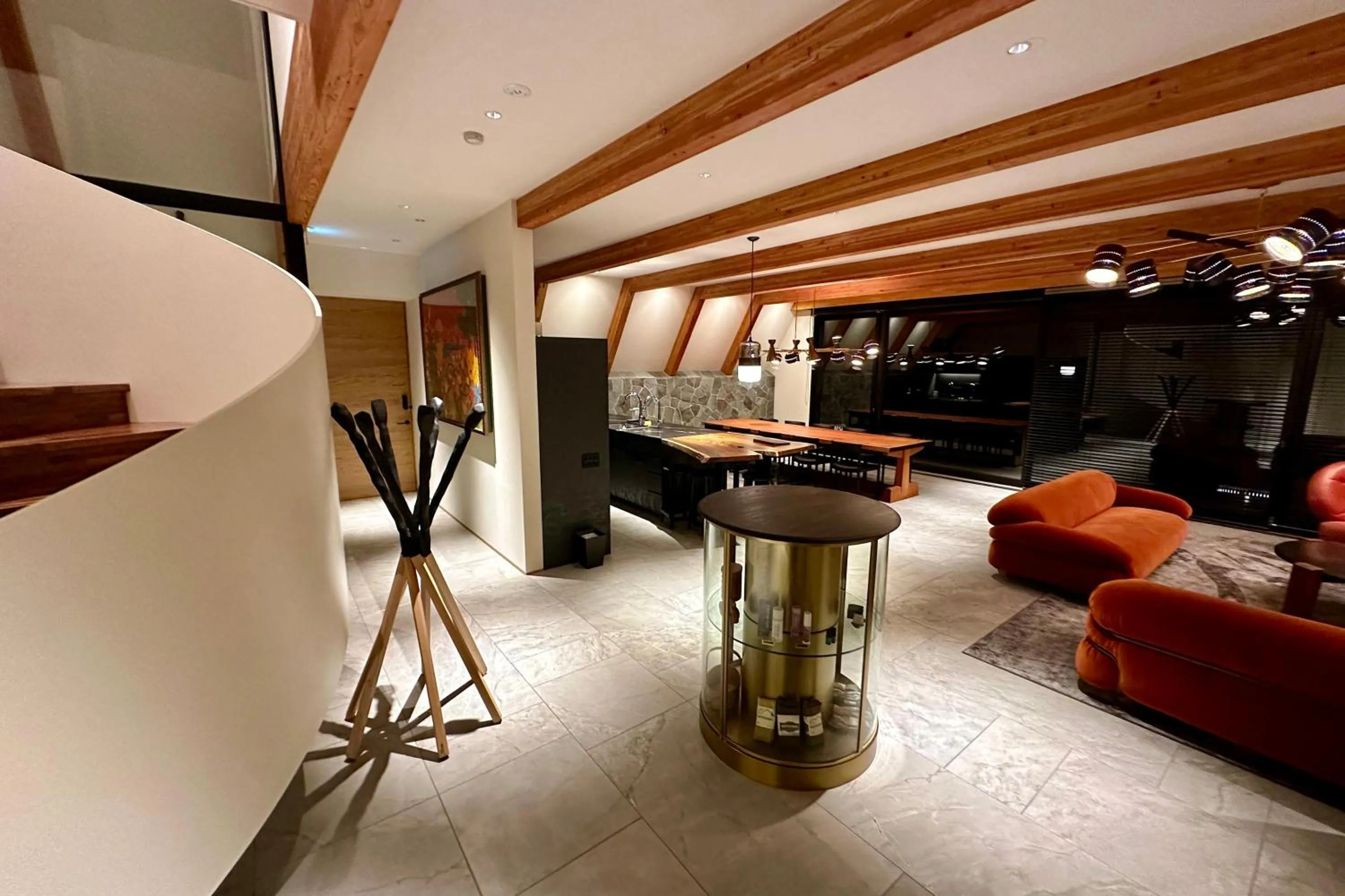 Living room in KanollyResorts Hakuba