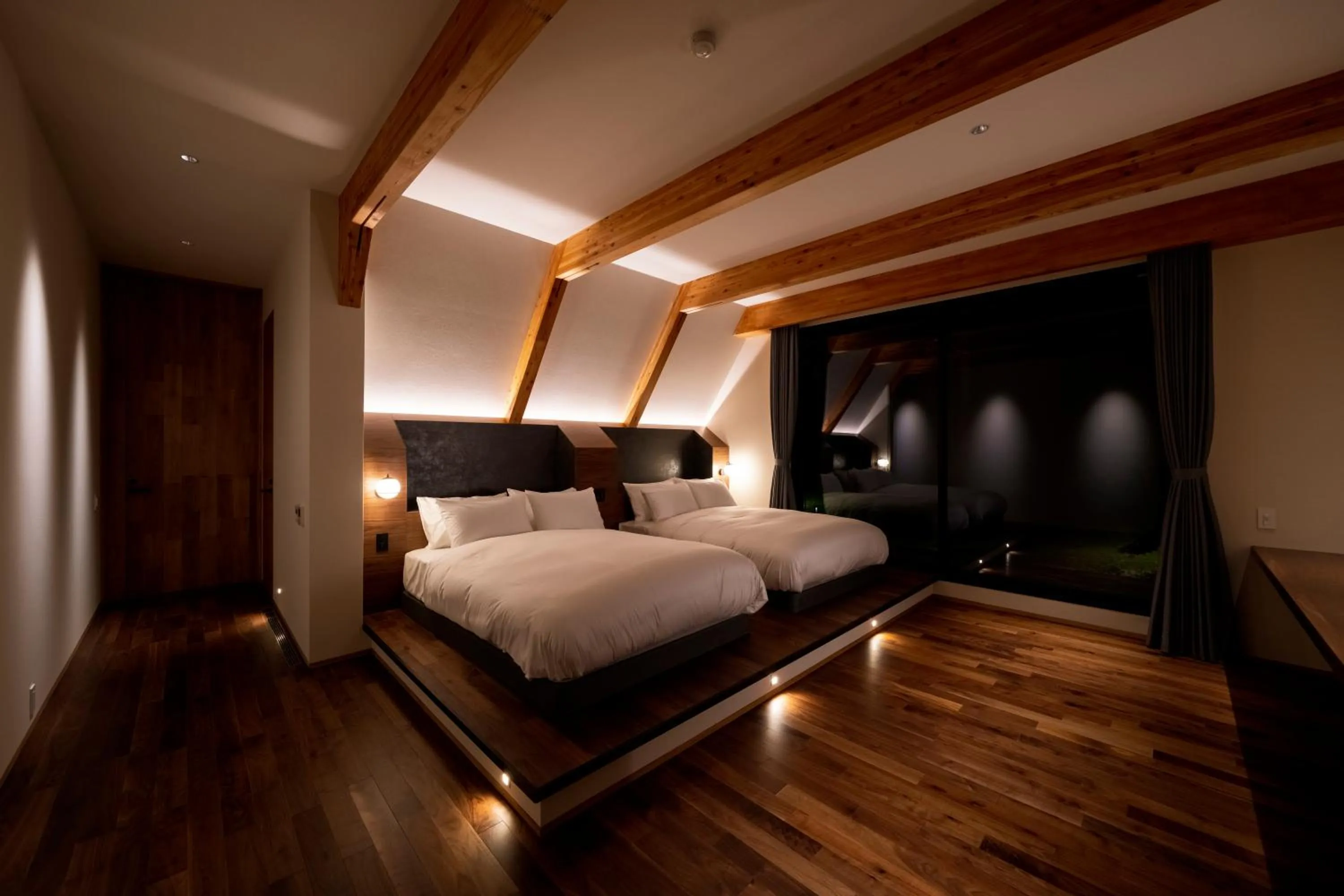 Bed in KanollyResorts Hakuba