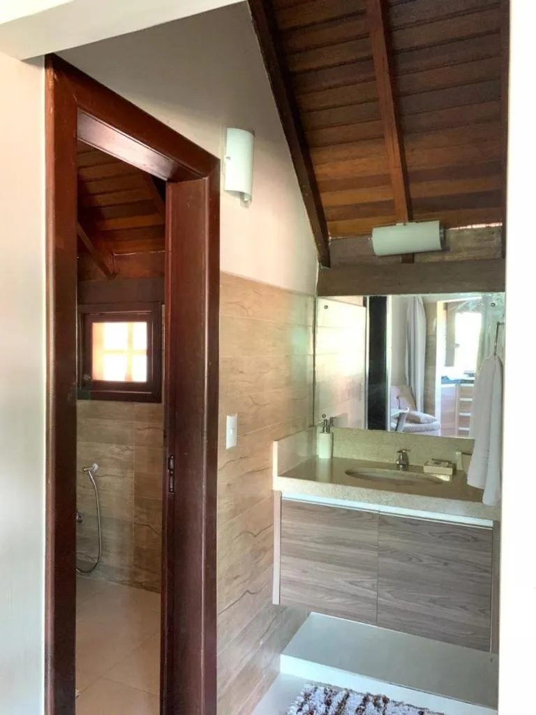 Bathroom in Pousada Solar dos Girassóis