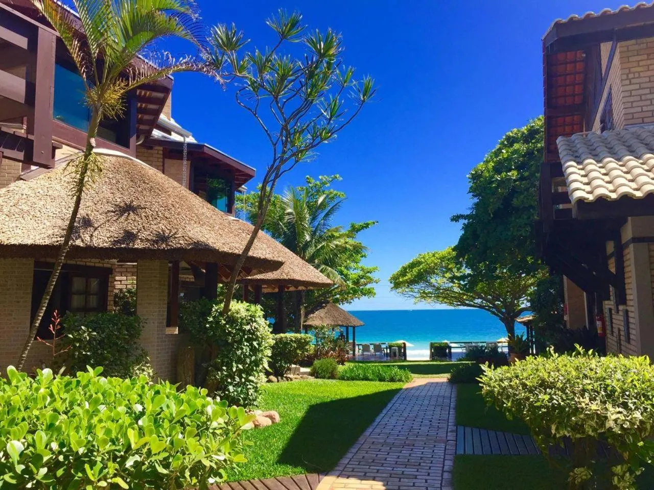 Sea view in Pousada Solar dos Girassóis