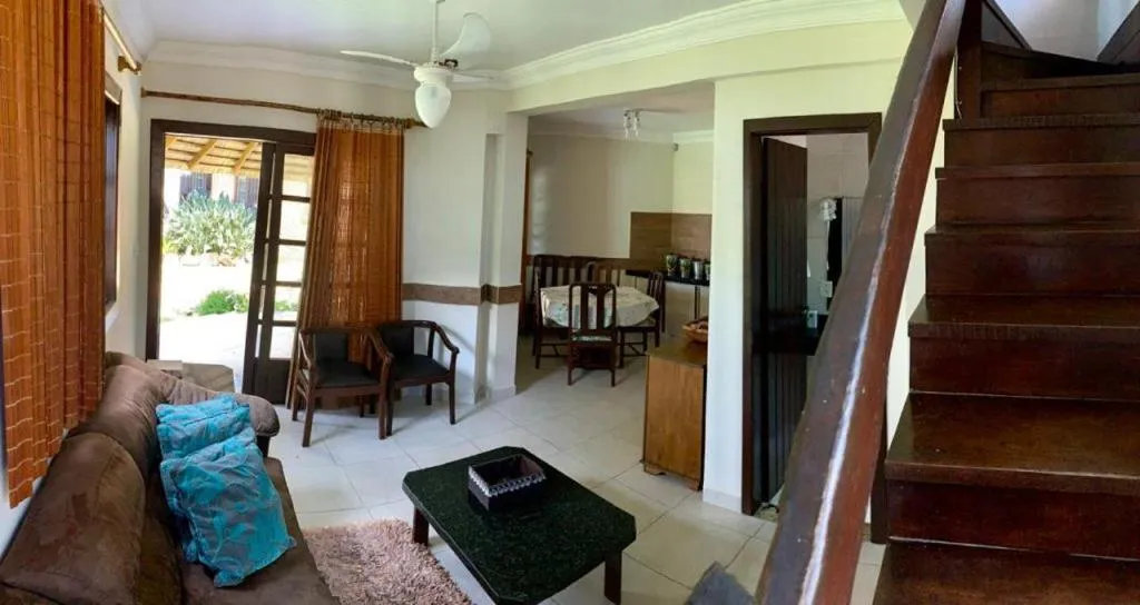 Living room in Pousada Solar dos Girassóis