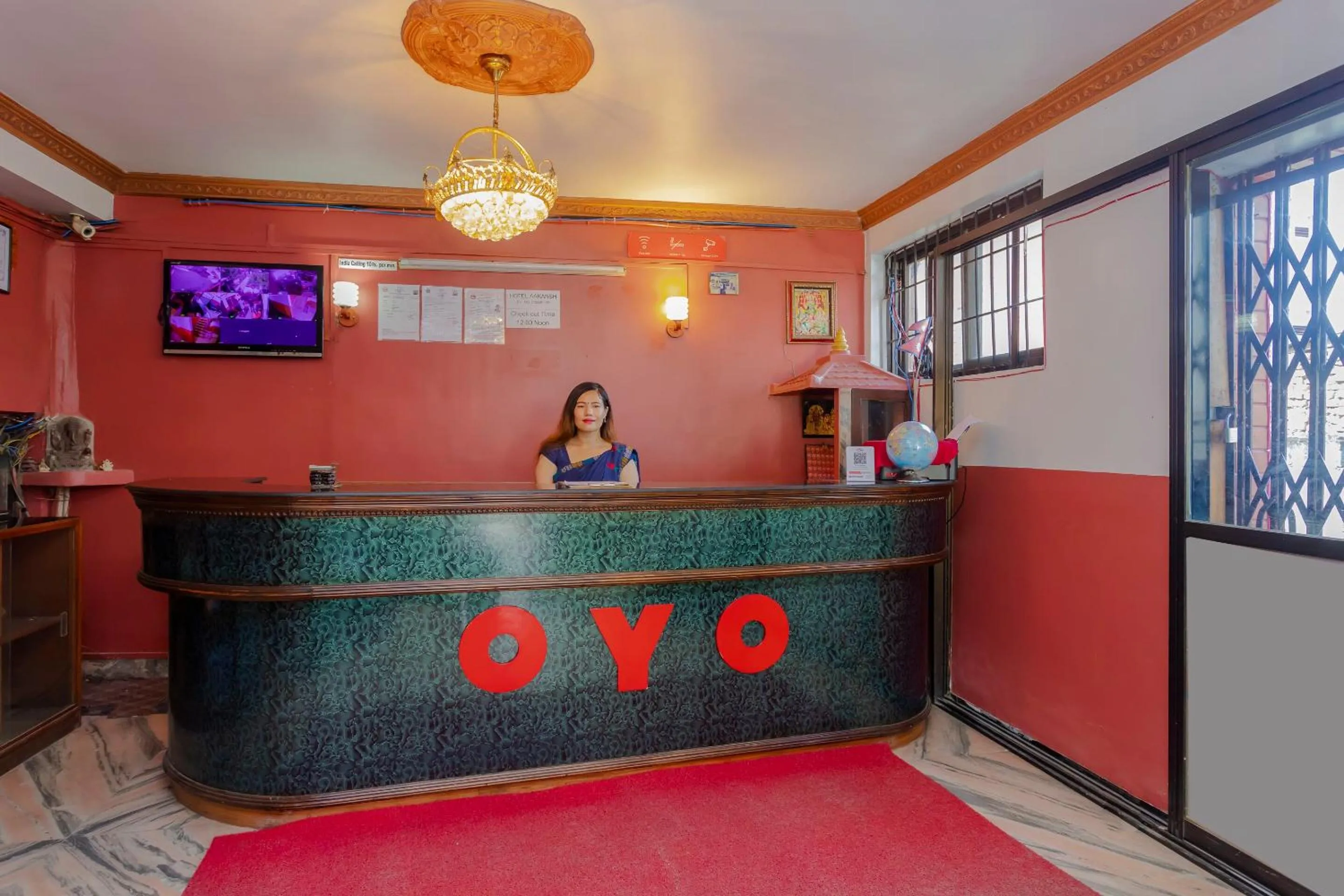 Lobby or reception in OYO 797 Hotel Aakansh