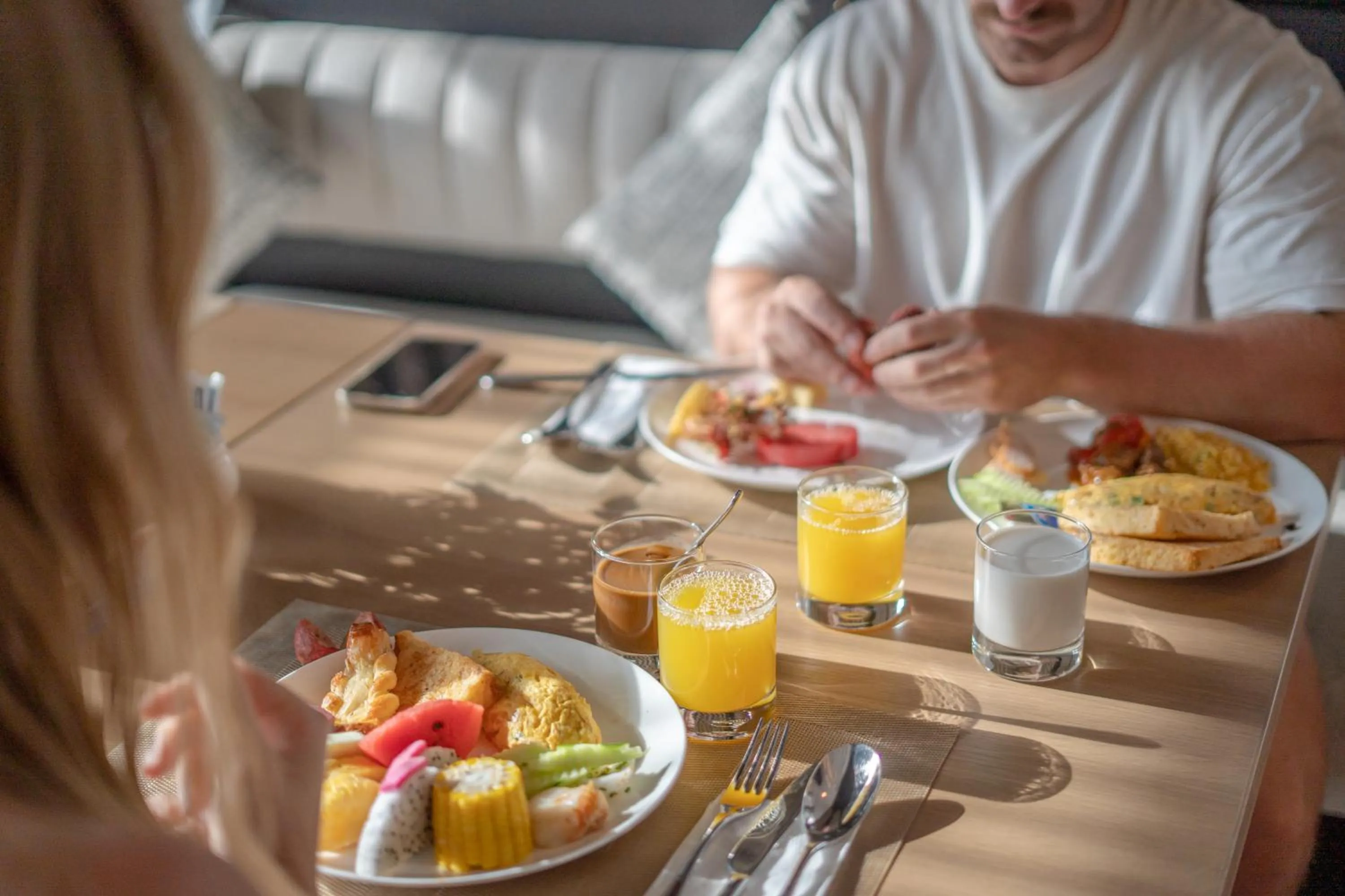 People in Grand Hyams Hotel - Quy Nhon Beach