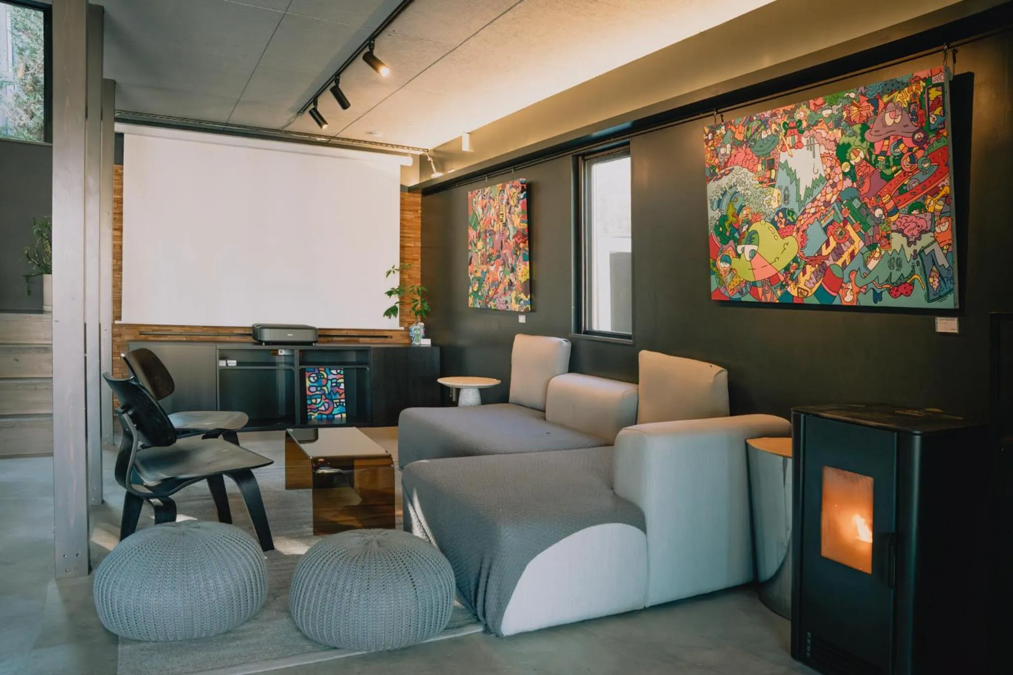 Living room in hotel norm. fuji