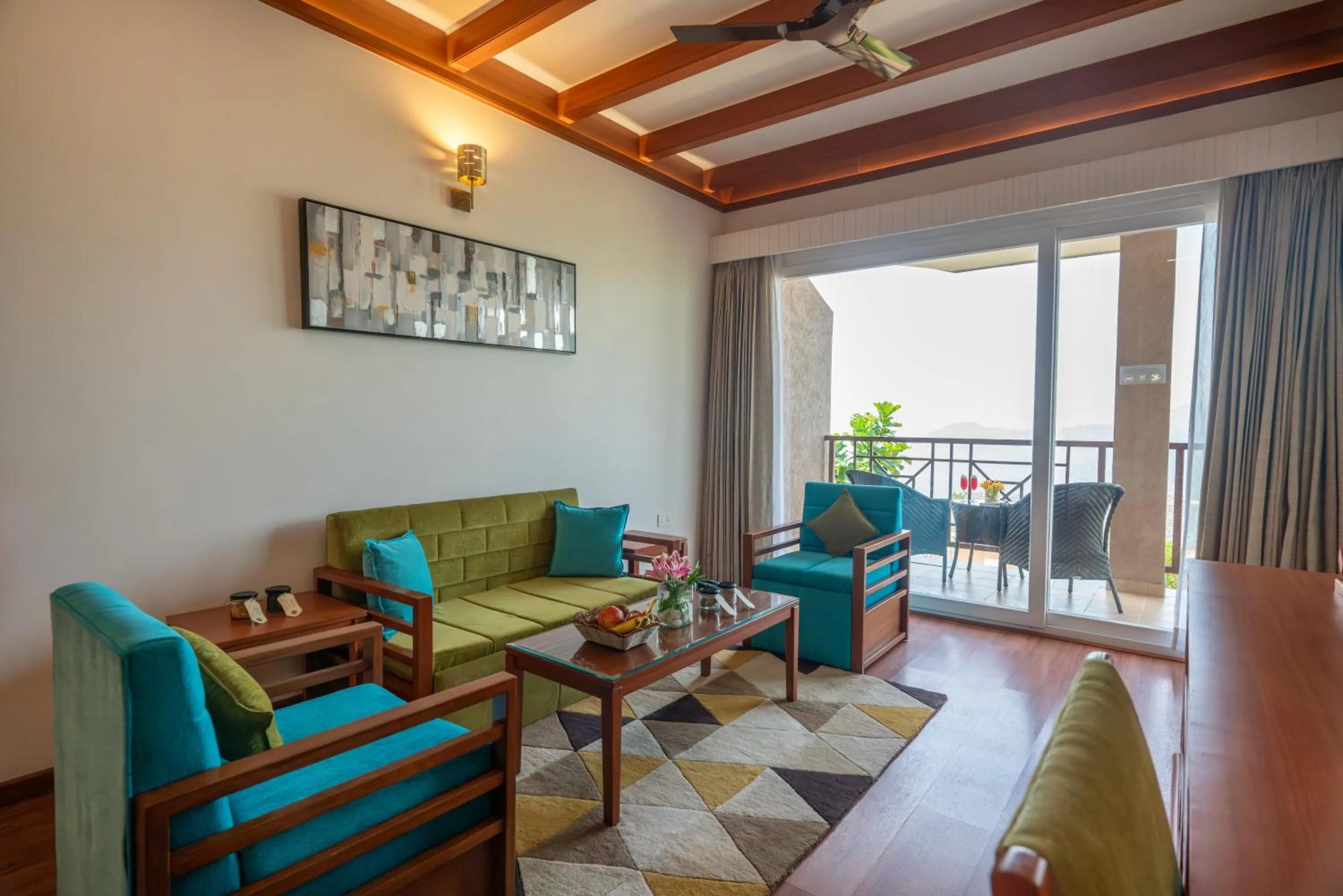 Living room in Welcomhotel By ITC Hotels, Jim Corbett