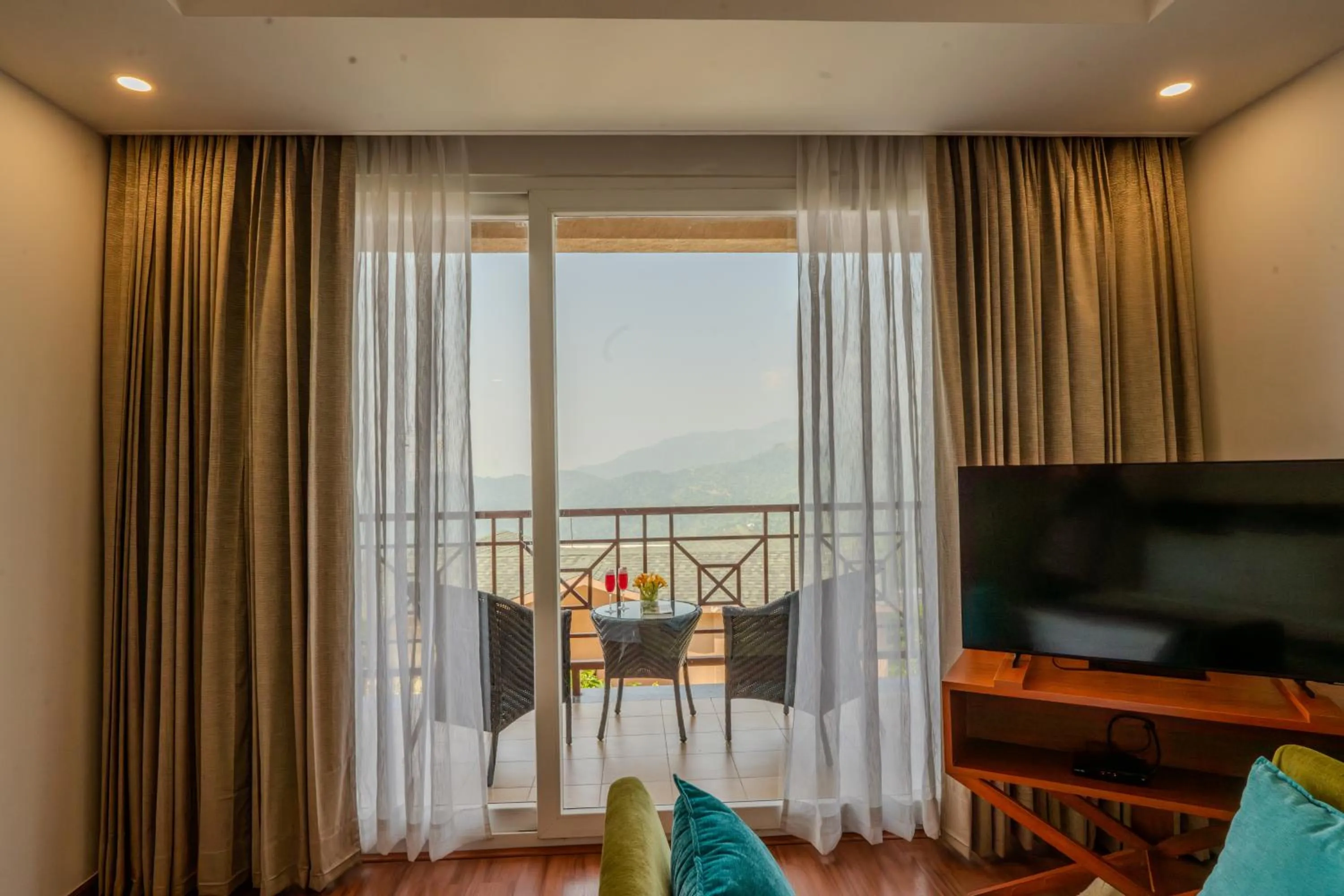 Balcony/Terrace in Welcomhotel By ITC Hotels, Jim Corbett