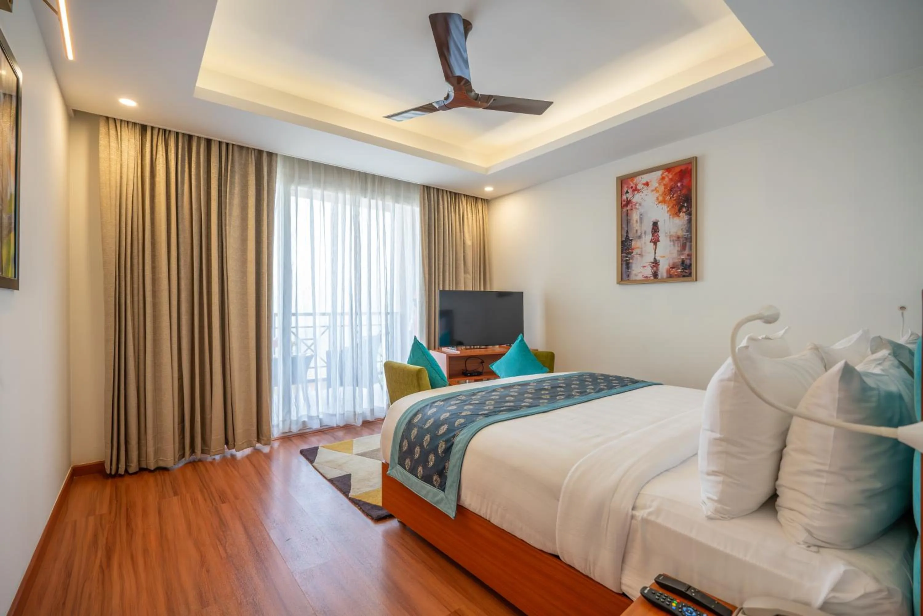 Bed in Welcomhotel By ITC Hotels, Jim Corbett