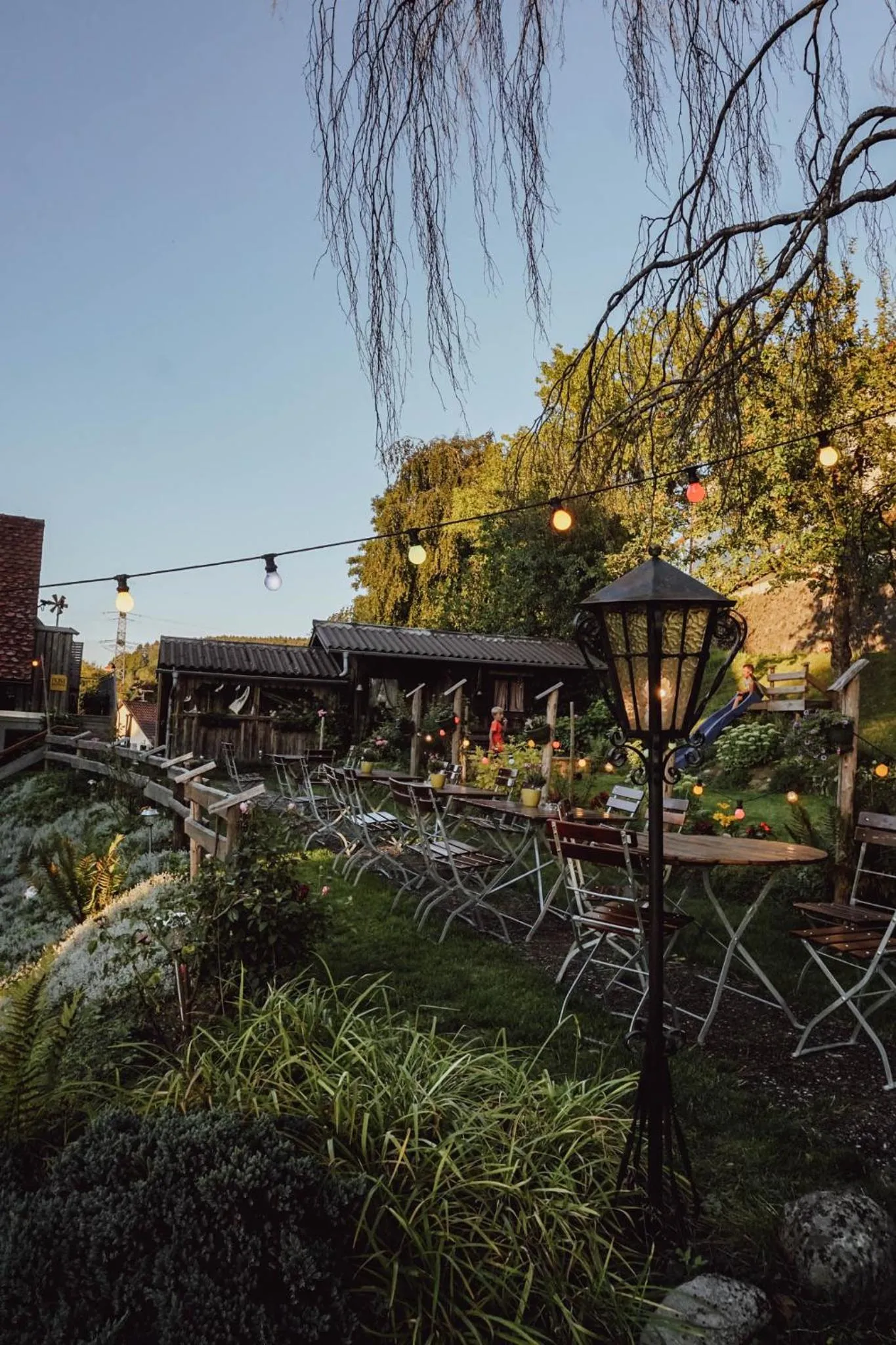 Garden in Gasthaus Hirsch