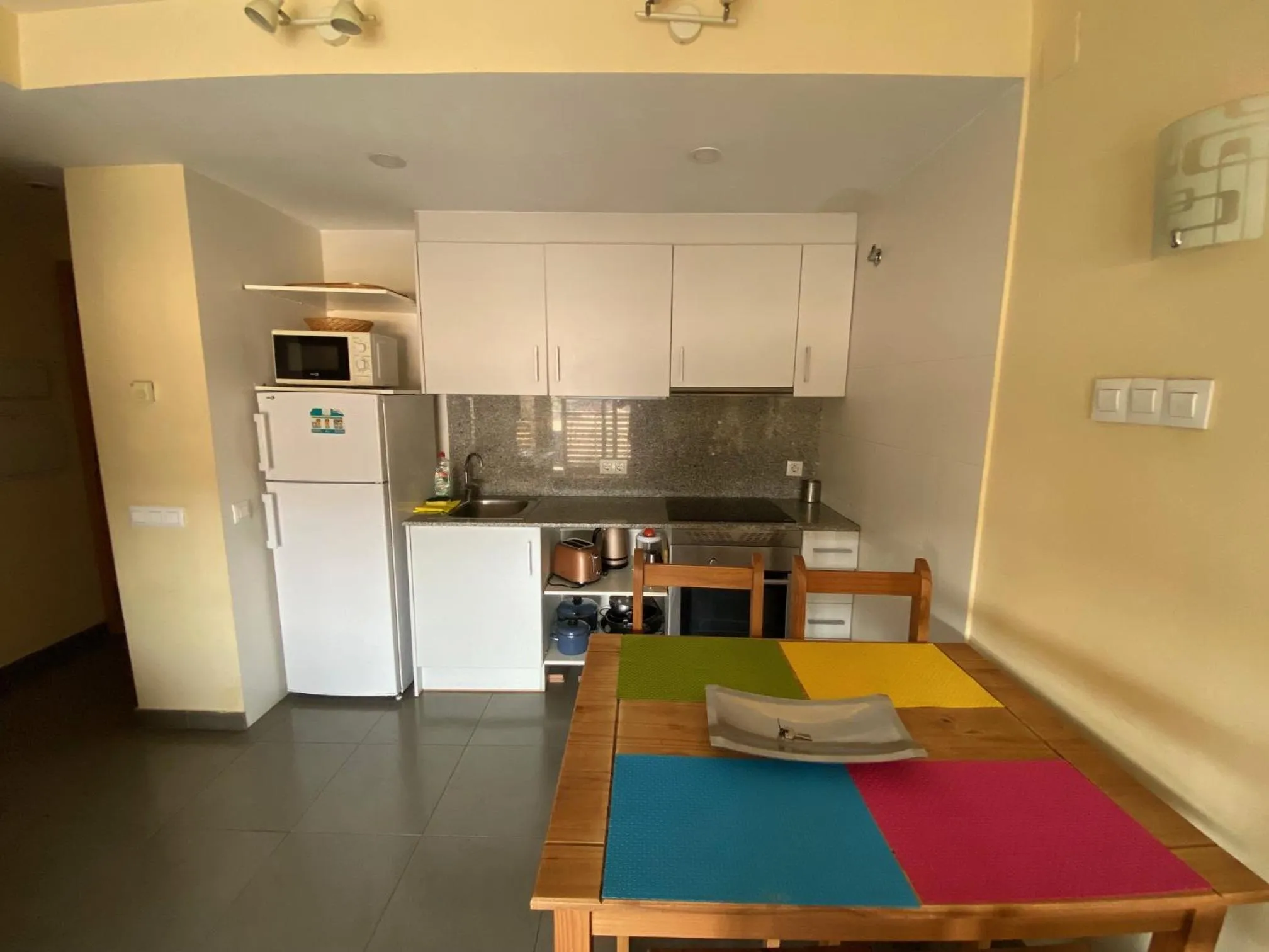 Kitchen or kitchenette in Bonito apartamento en Avinyó con impresionantes vistas