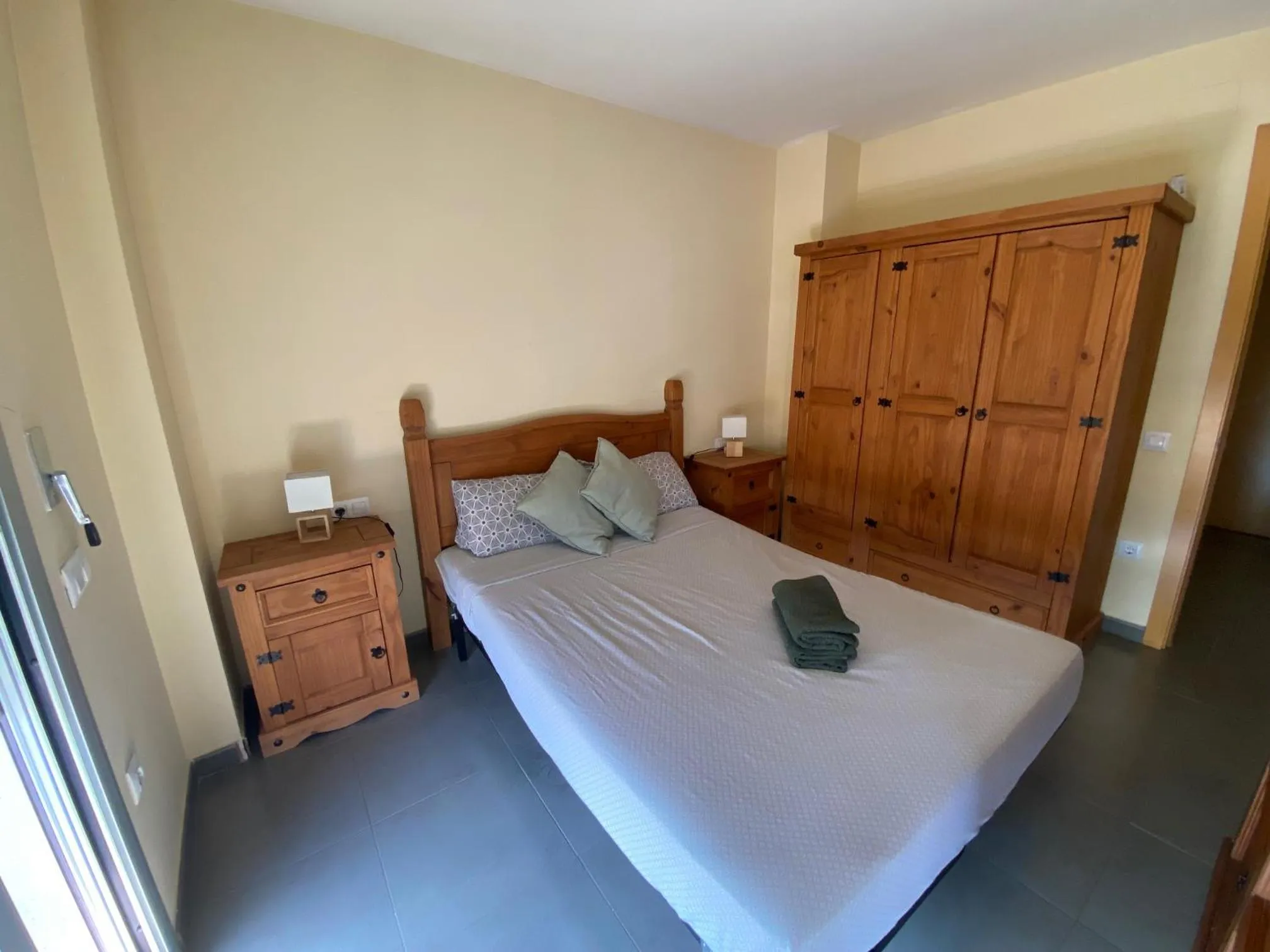 Bedroom, Bed in Bonito apartamento en Avinyó con impresionantes vistas