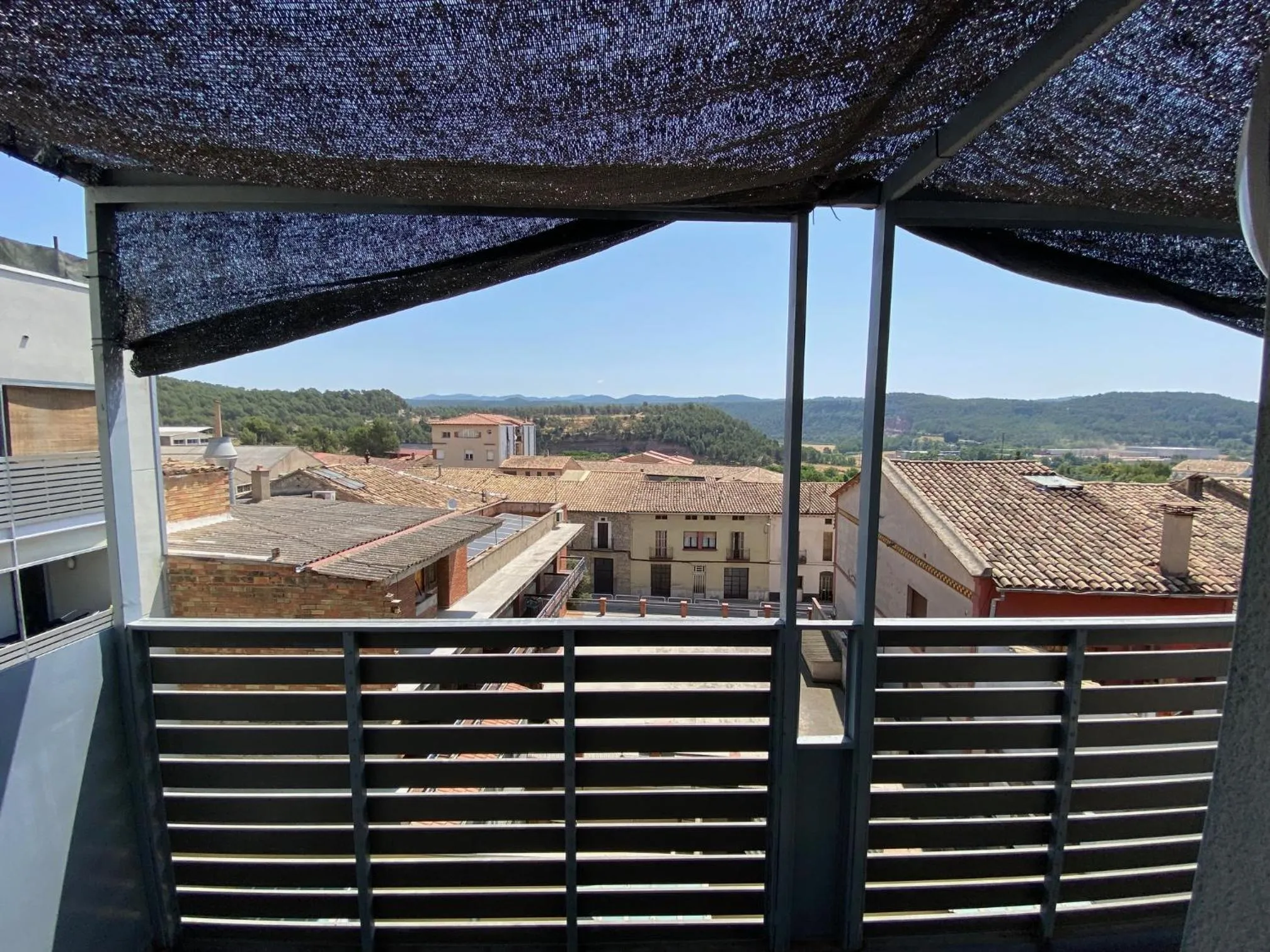 Balcony/Terrace in Bonito apartamento en Avinyó con impresionantes vistas